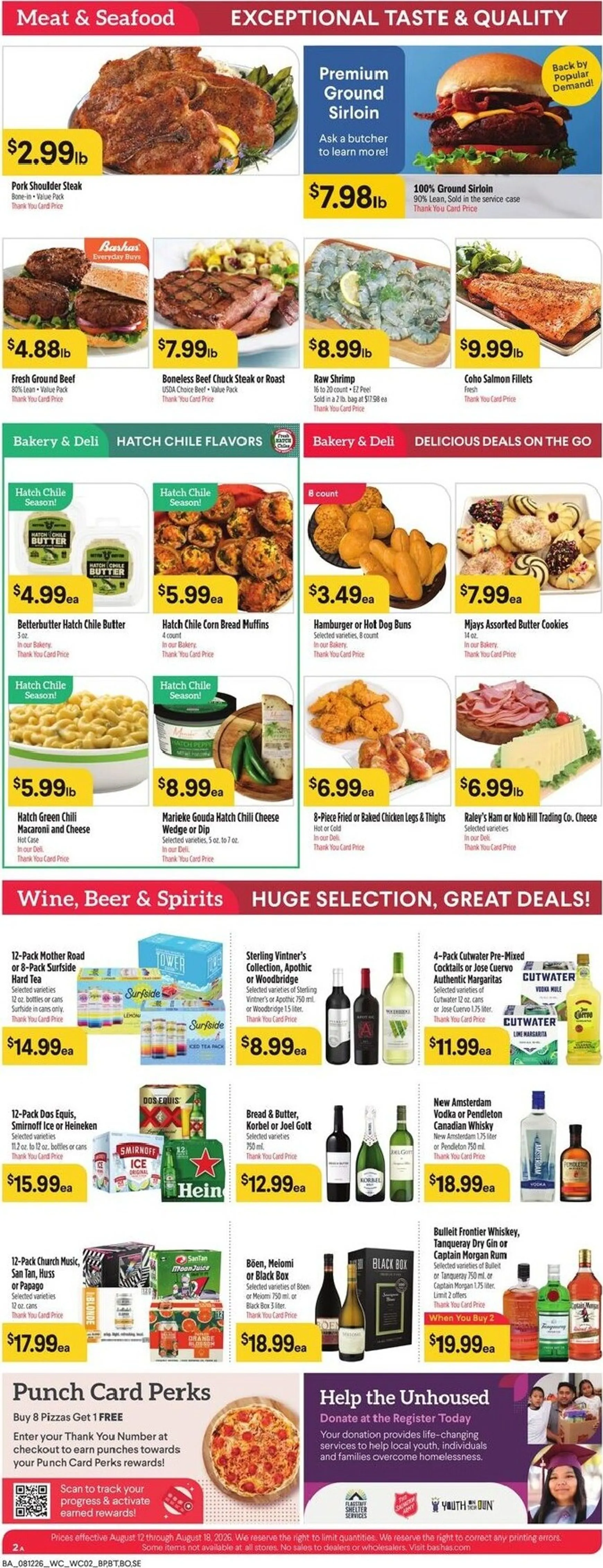 Weekly ad Current Bashas' leaflet valid from Wednesday 08/12/2026 to Tuesday 08/18/2026 from August 12 to August 18 2026 - Page 2