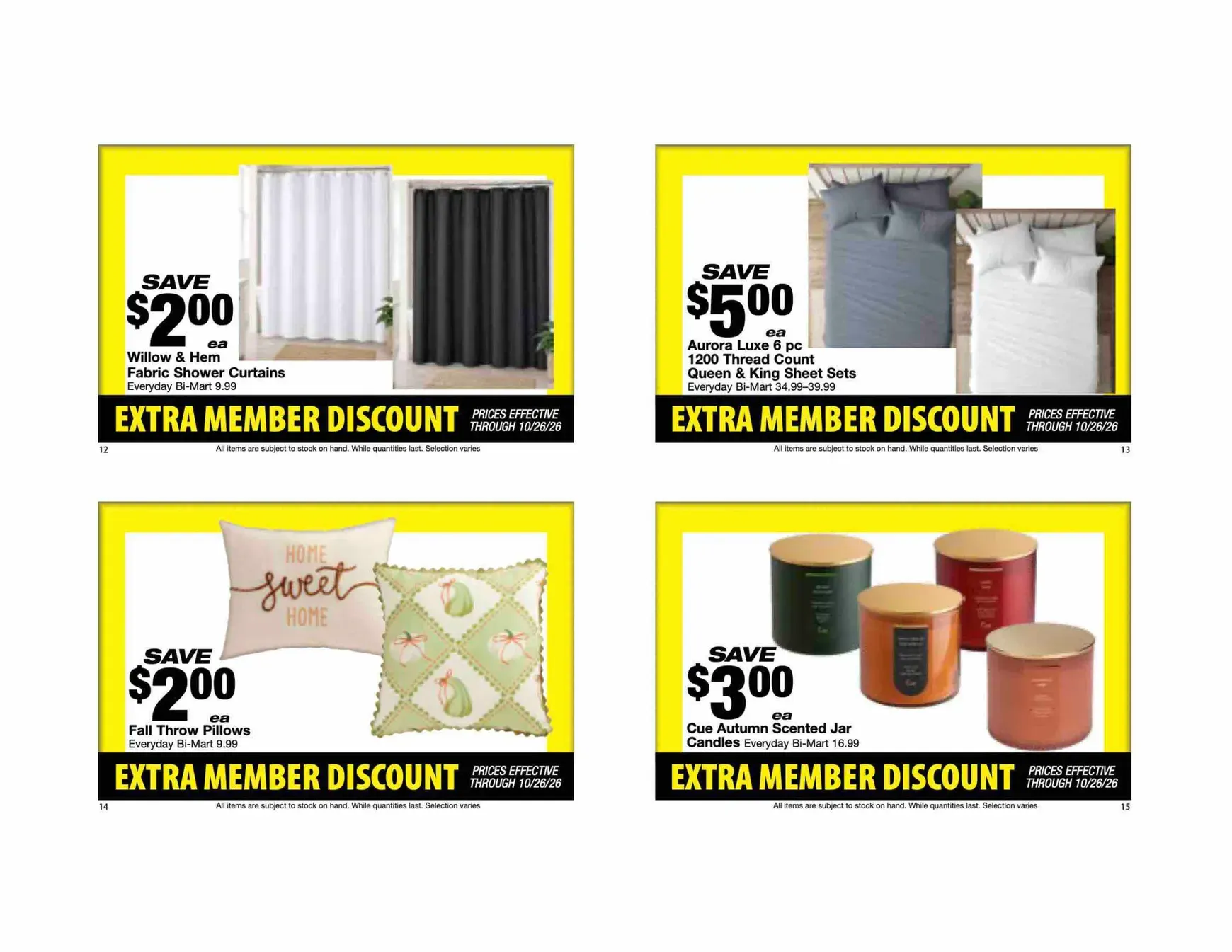 Weekly ad Current Bi-Mart - Extra member discount leaflet valid from Tuesday 10/13/2026 to Monday 10/26/2026 from October 13 to October 26 2026 - Page 5