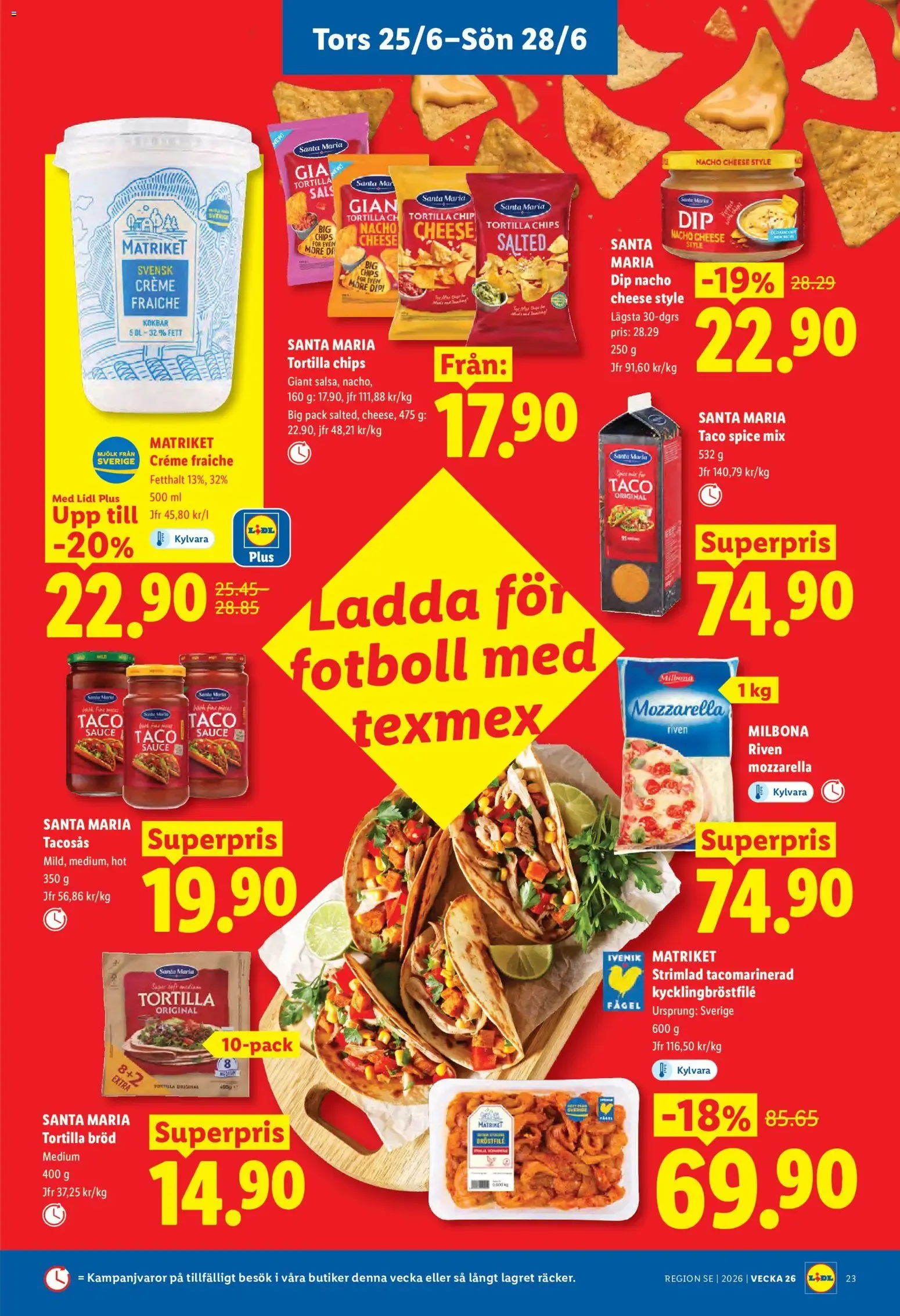 Lidl: Veckans erbjudanden 22/6-28/6 från 22 juni till 28 juni 2026 - Reklamblad sidor 27