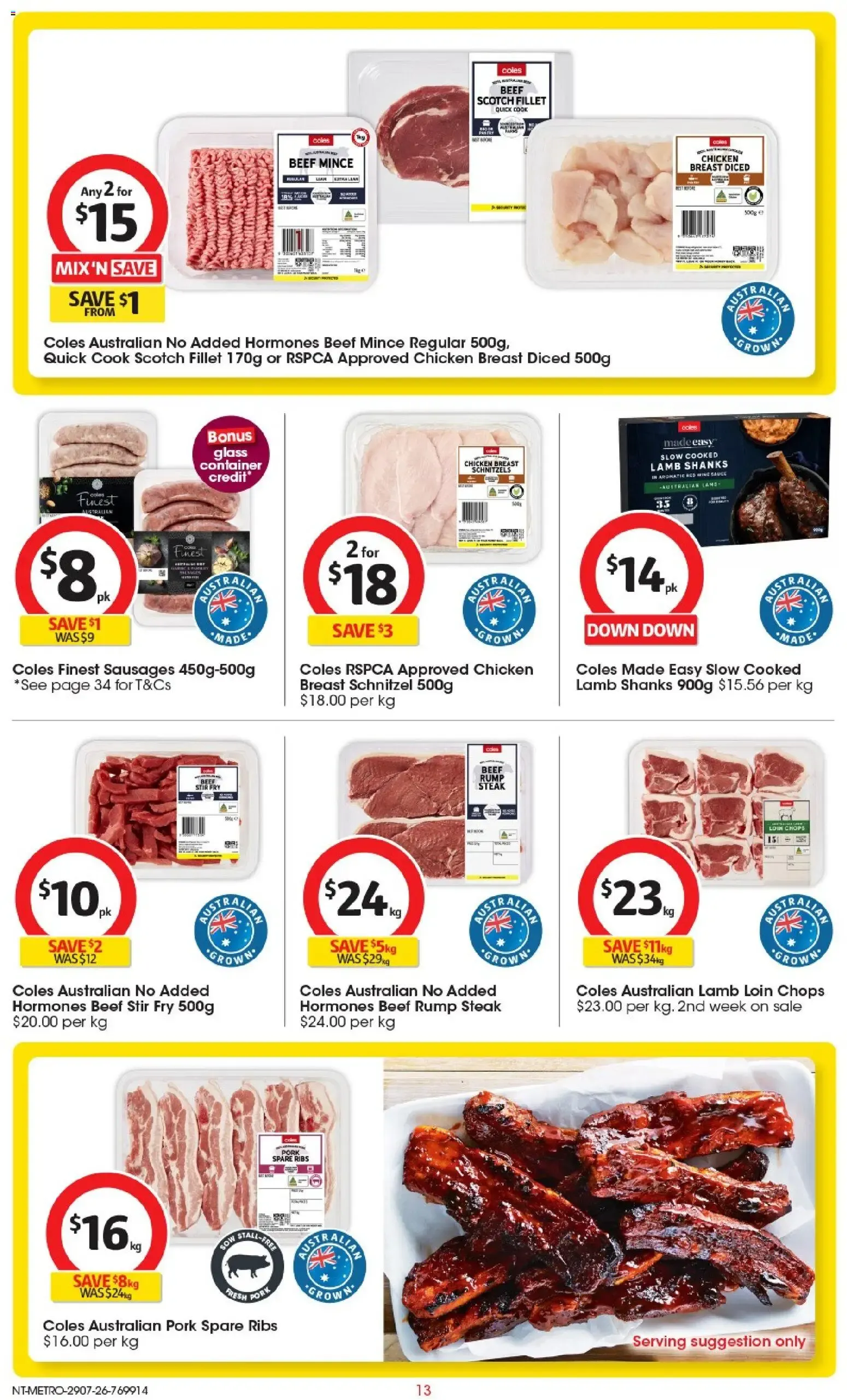 Coles catalogue valid from 29/07/2026 > Online Australia - Catalogue valid from 29 July to 4 August 2026 - page 13
