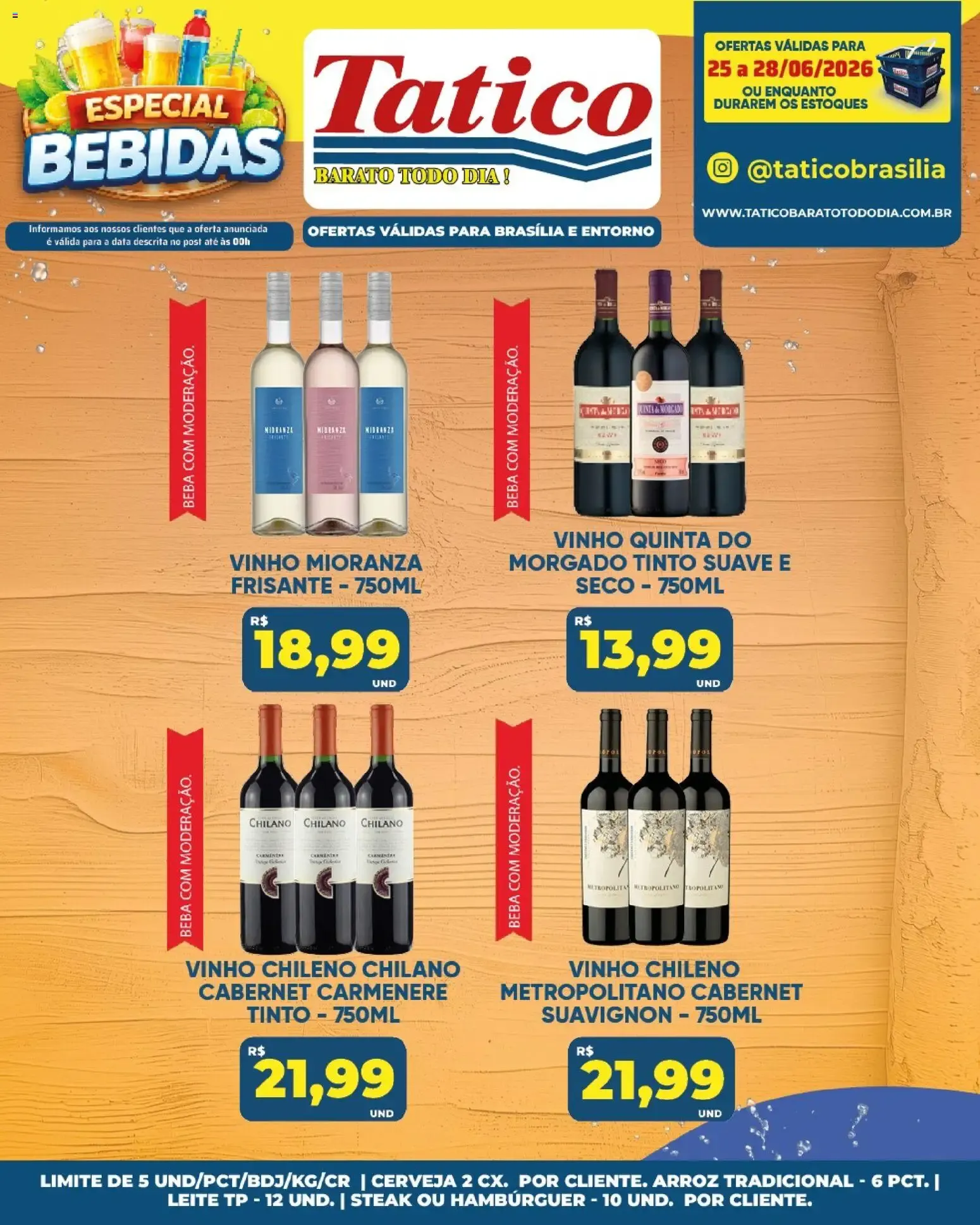 Encarte de Delícias da Padaria Tatico 25 de junho até 28 de junho 2026 - Pagina 10