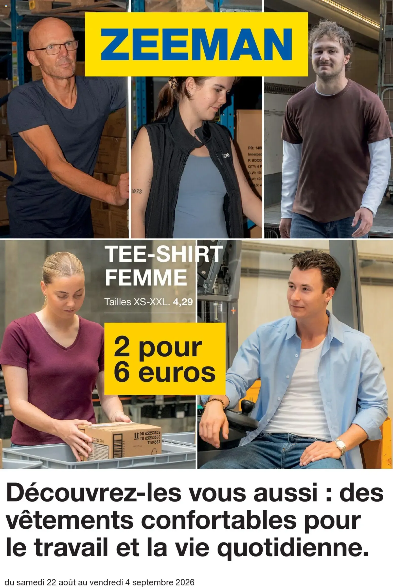 Zeeman catalogue 22/08/2026 - nouveau prospectus