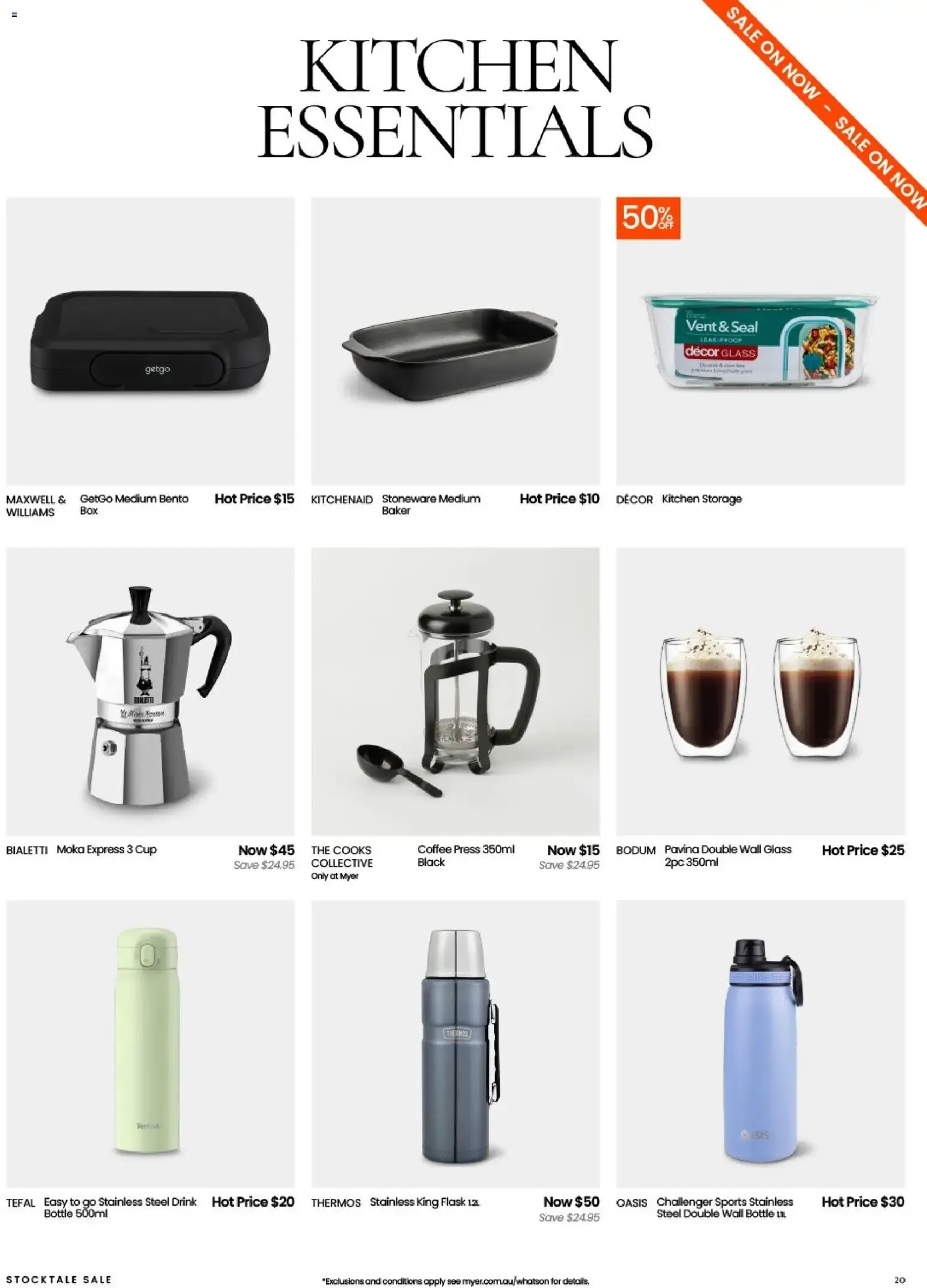 Myer Stocktake Sale - 25/05/2026 > weekly / monthly specials - Catalogue valid from 25 May to 5 July 2026 - page 20