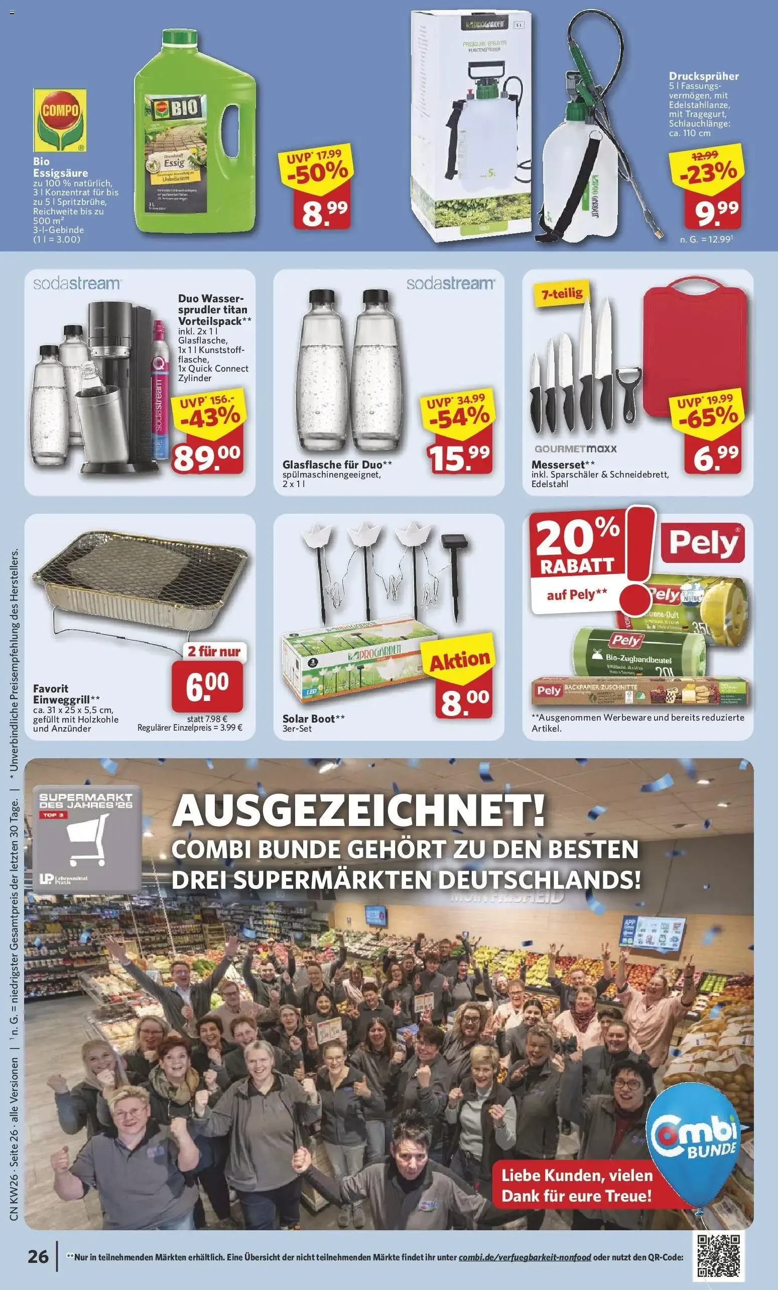 Combi Prospekt (ab 22.06.2026) zum Blättern von 22. Juni bis 27. Juni 2026 - Prospekt seite 31