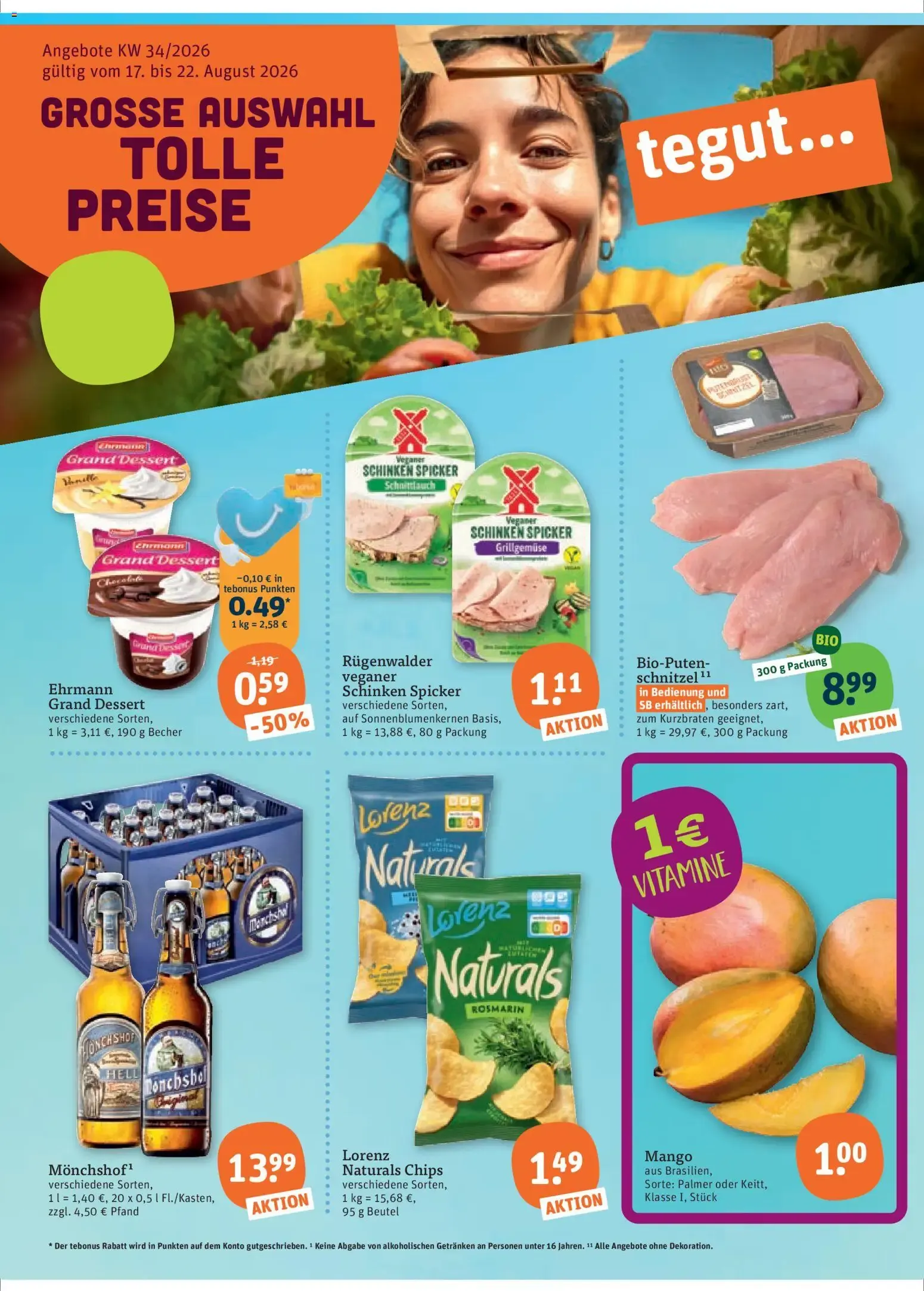 Tegut ENDSPURT! von 21. August bis 22. August 2026 - Prospekt seite 3