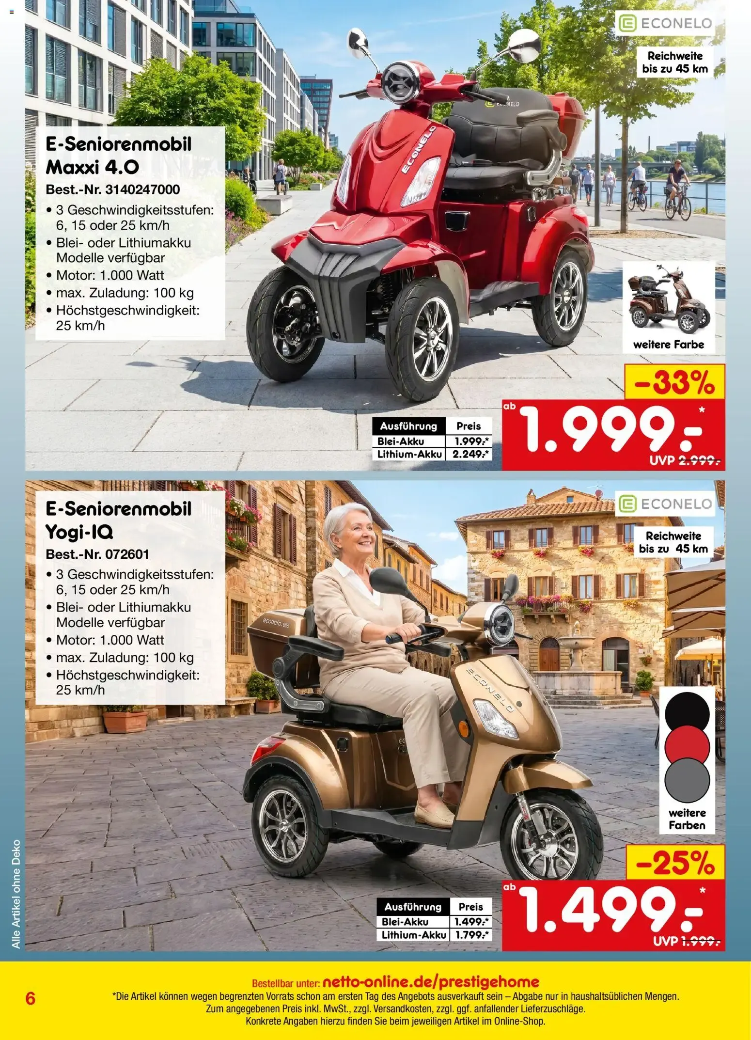Netto Marken-Discount Online-Sonderangebote Sommerdeals (ab 01.07.2026) » Angebote von 1. Juli bis 31. Juli 2026 - Prospekt seite 6