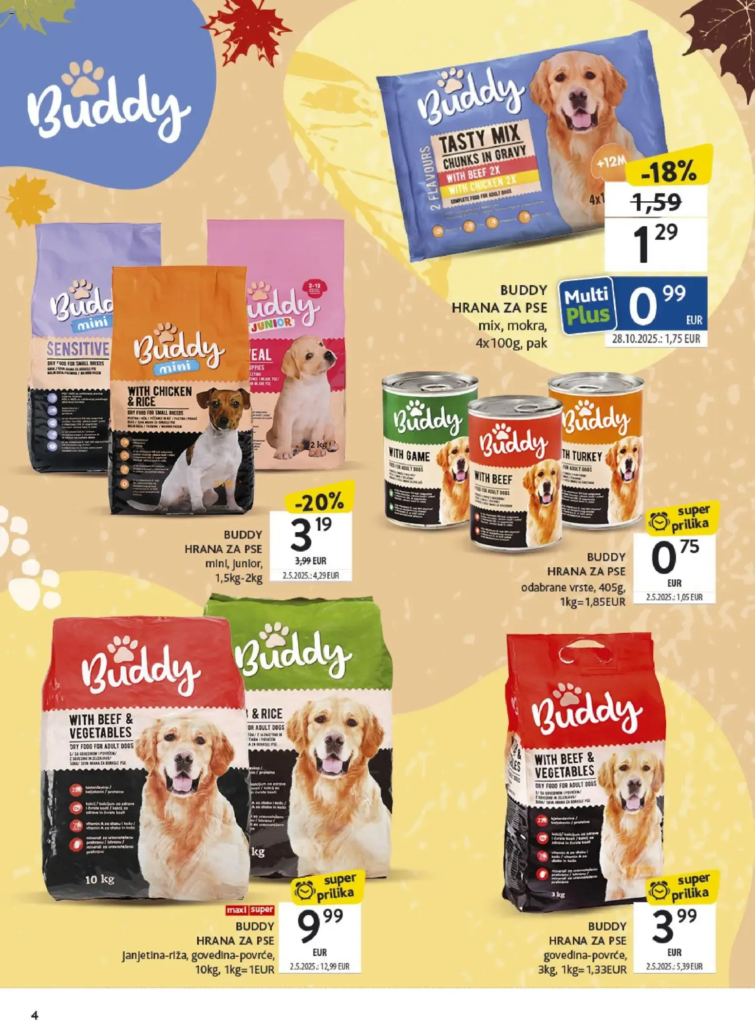 Katalog Konzum Jesenska čarolija od 5. listopada do 18. listopada 2026. - Pregled Stranica 4