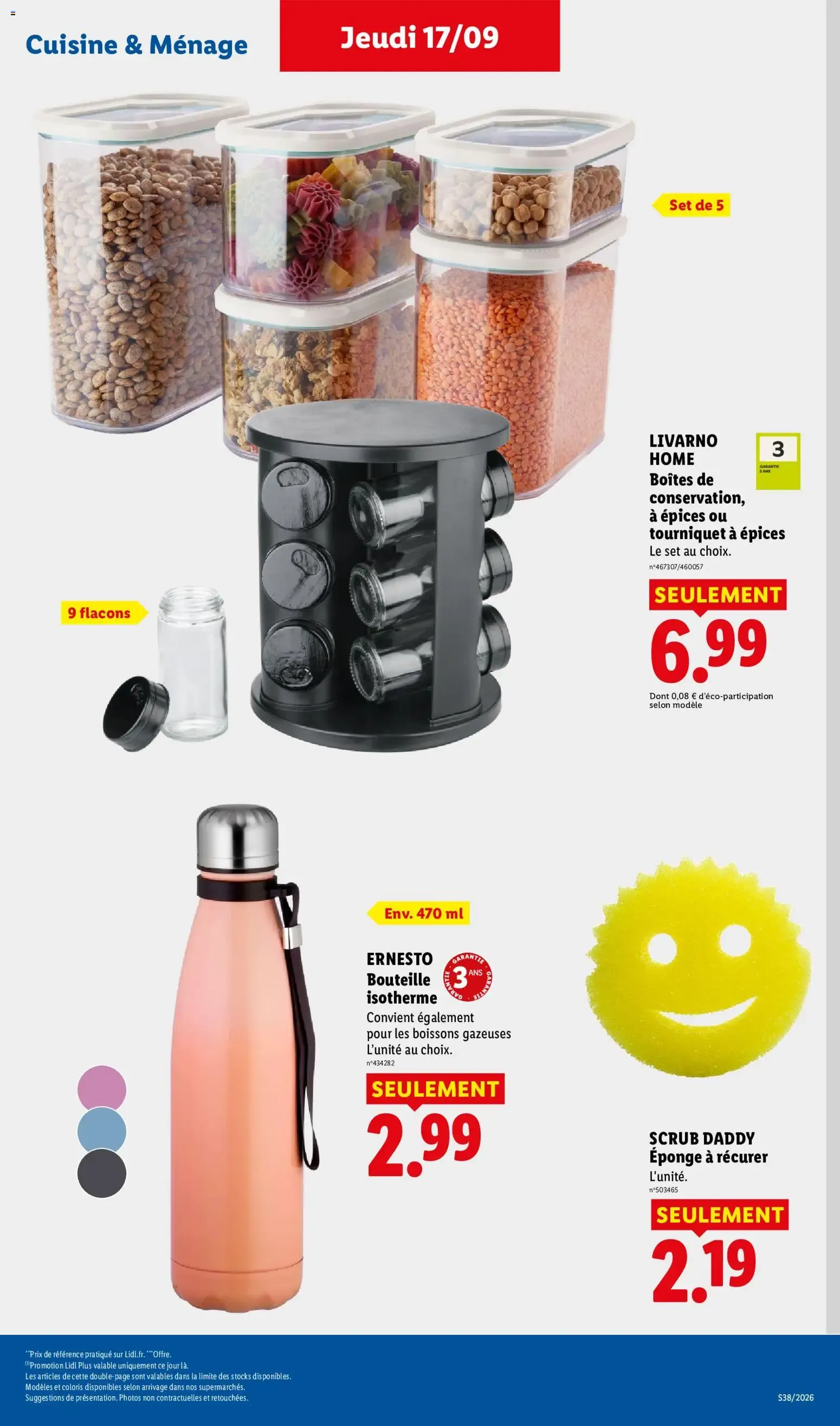 Lidl: Cap sur l'Italie! du 17 septembre au 23 septembre 2026 - Catalogue page 39