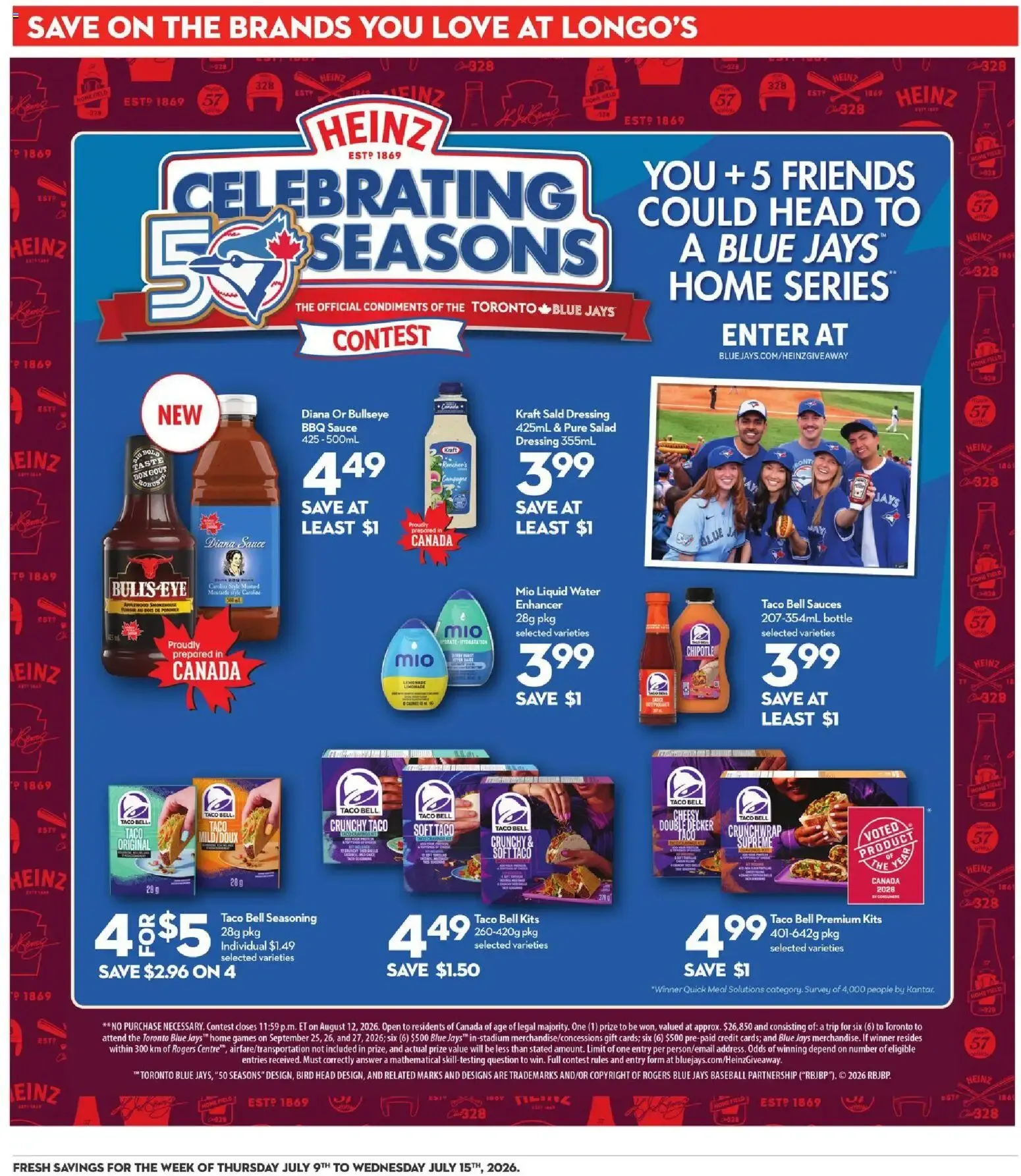 Longo's weekly flyer / circulaire from Jul 9, 2026 > weekly specials & deals from July 9 to July 15 2026 - flyer page 17
