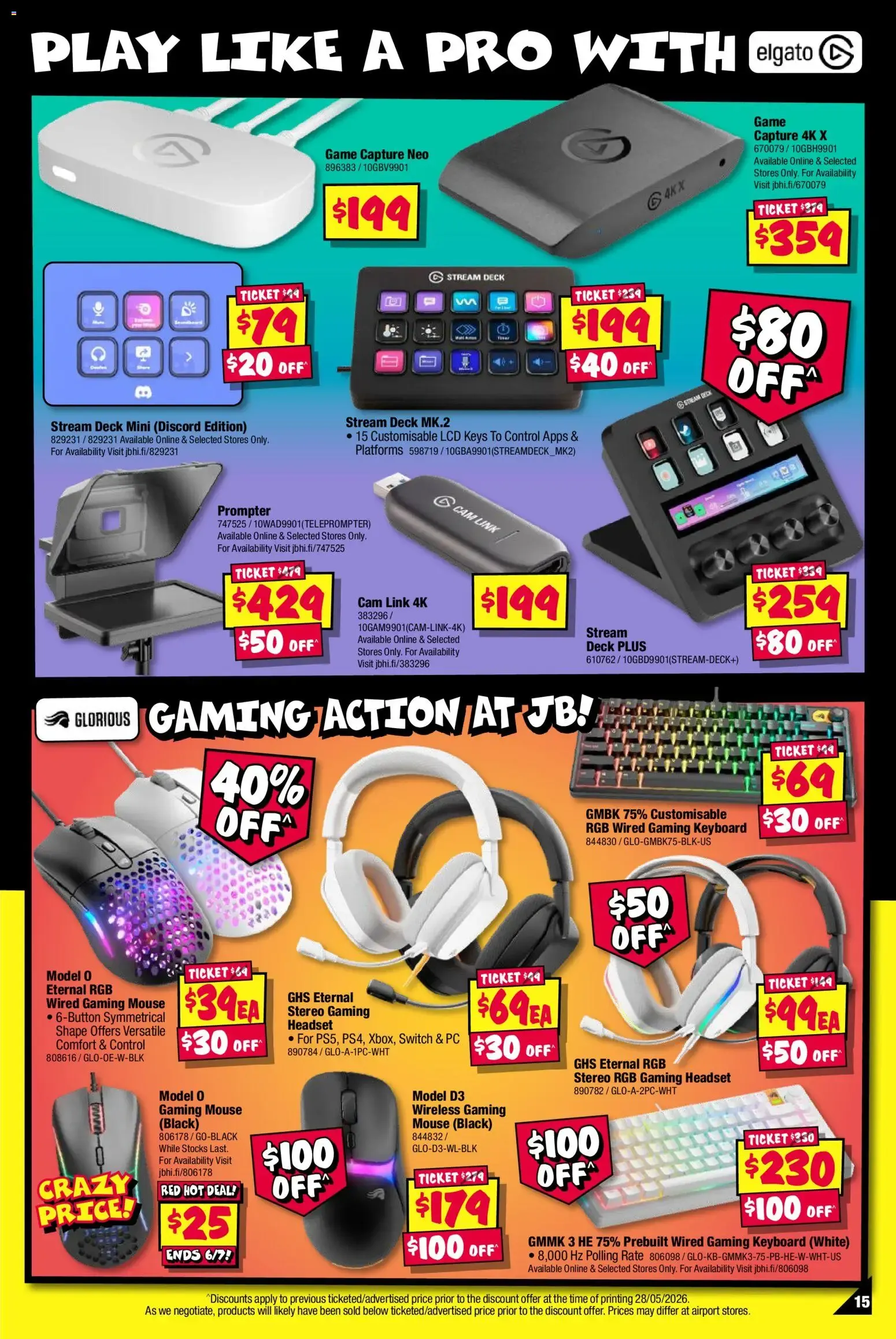 JB Hi-Fi: Gear Up Gaming Sale - Catalogue valid from 9 June to 6 July 2026 - page 15