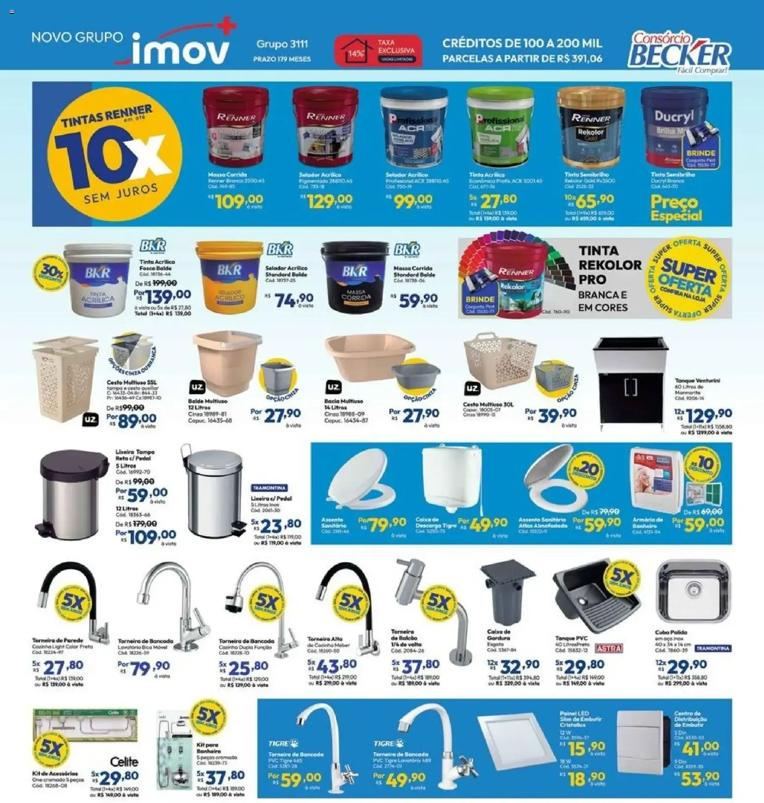 Encarte de Lojas Becker ofertas Julho de 01/07/2026 | Promoções Online 1 de julho até 31 de julho 2026 - Pagina 8