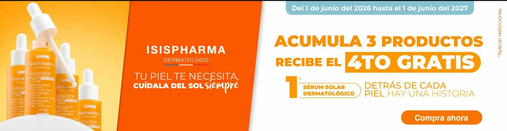 Catalogo de Promoción ISISPHARMA UVEBLOCK 1 de junio al 1 de junio 2027 - Pag 1