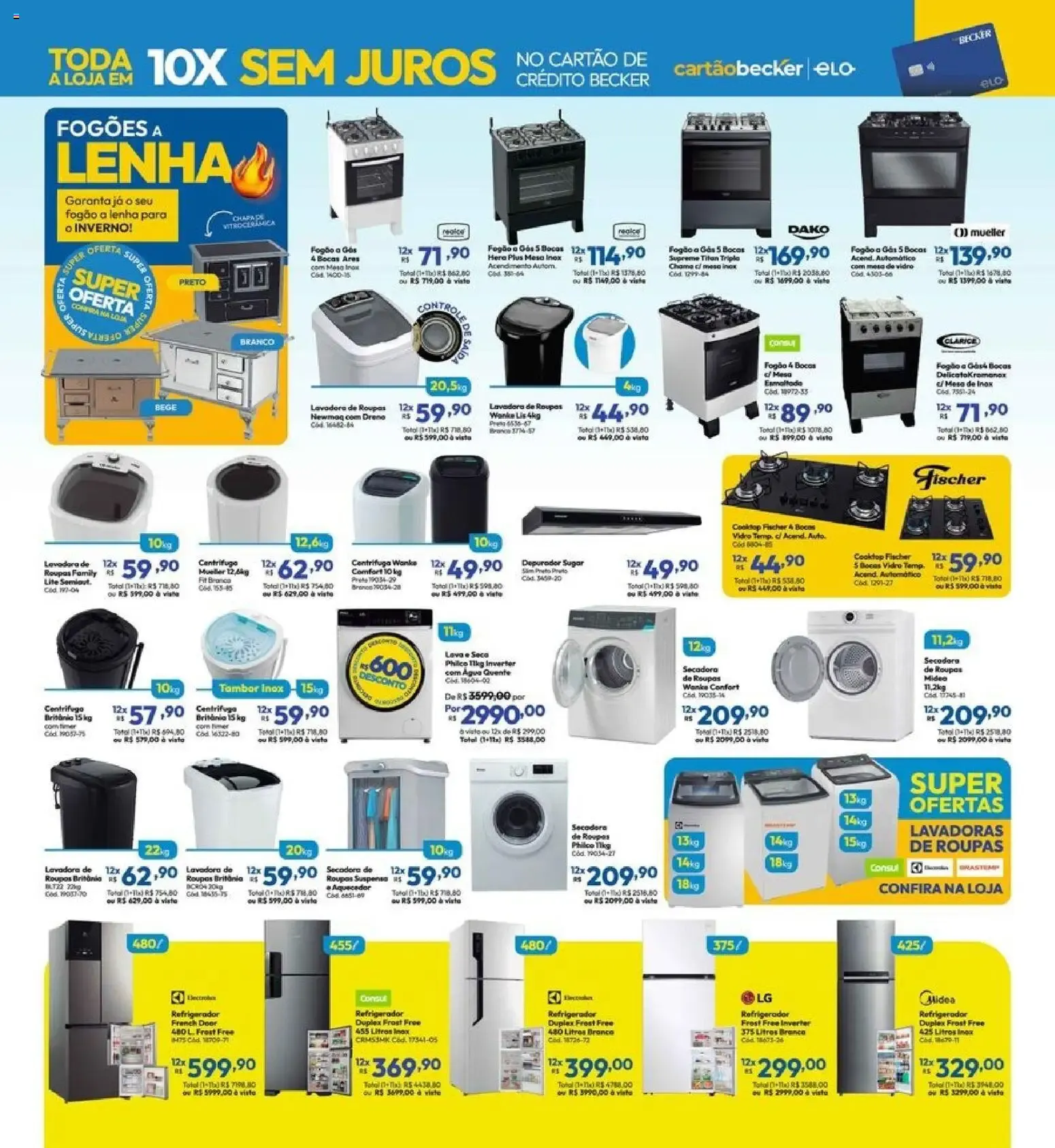 Encarte de Promoção de Aniversário 74 Anos Lojas Becker 1 de junho até 30 de junho 2026 - Pagina 3