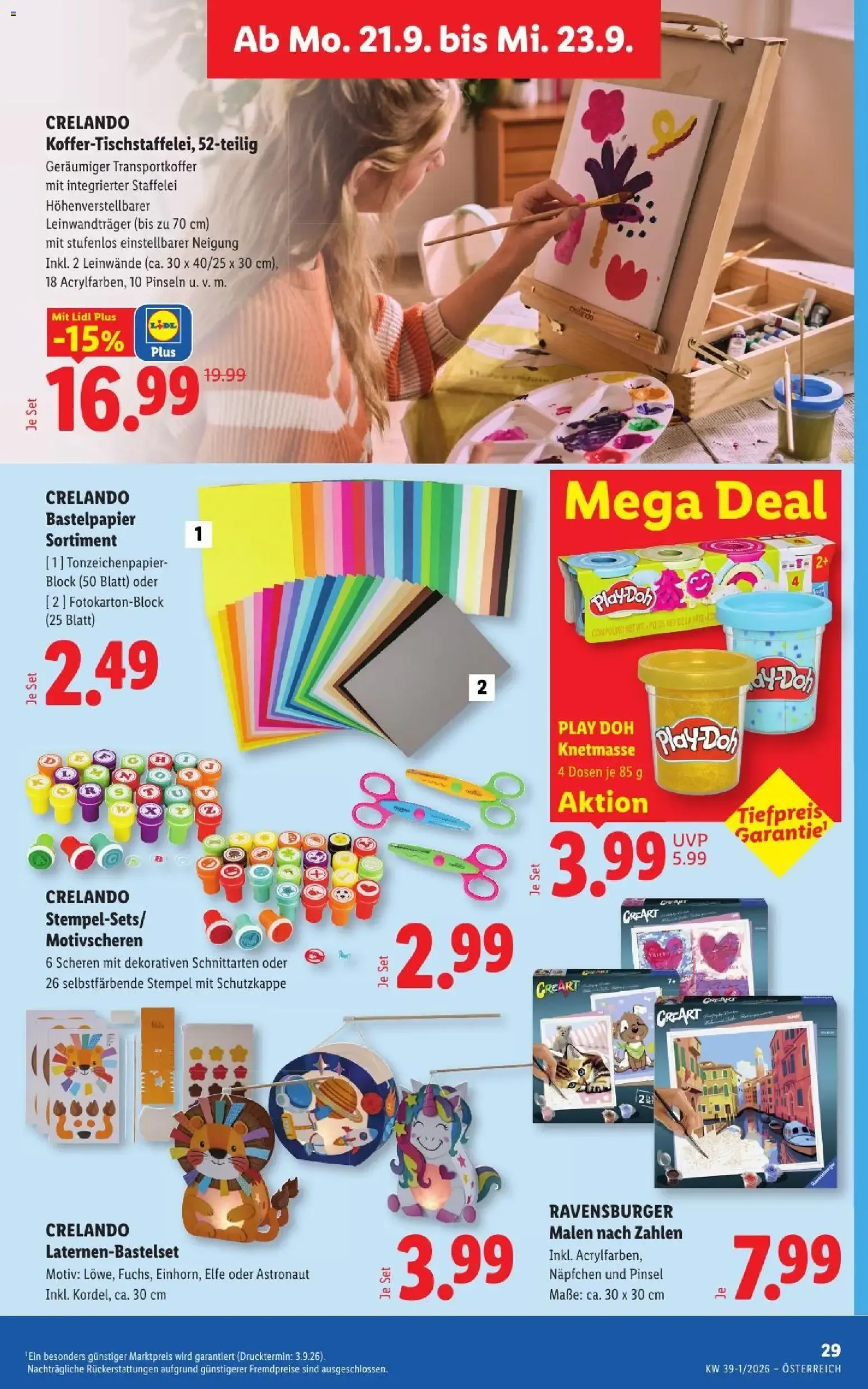 Lidl - Flugblatt ab 17.09.2026 - Angebote ab donnerstag von 17. September bis 19. September 2026 - Flugblätt seite 34