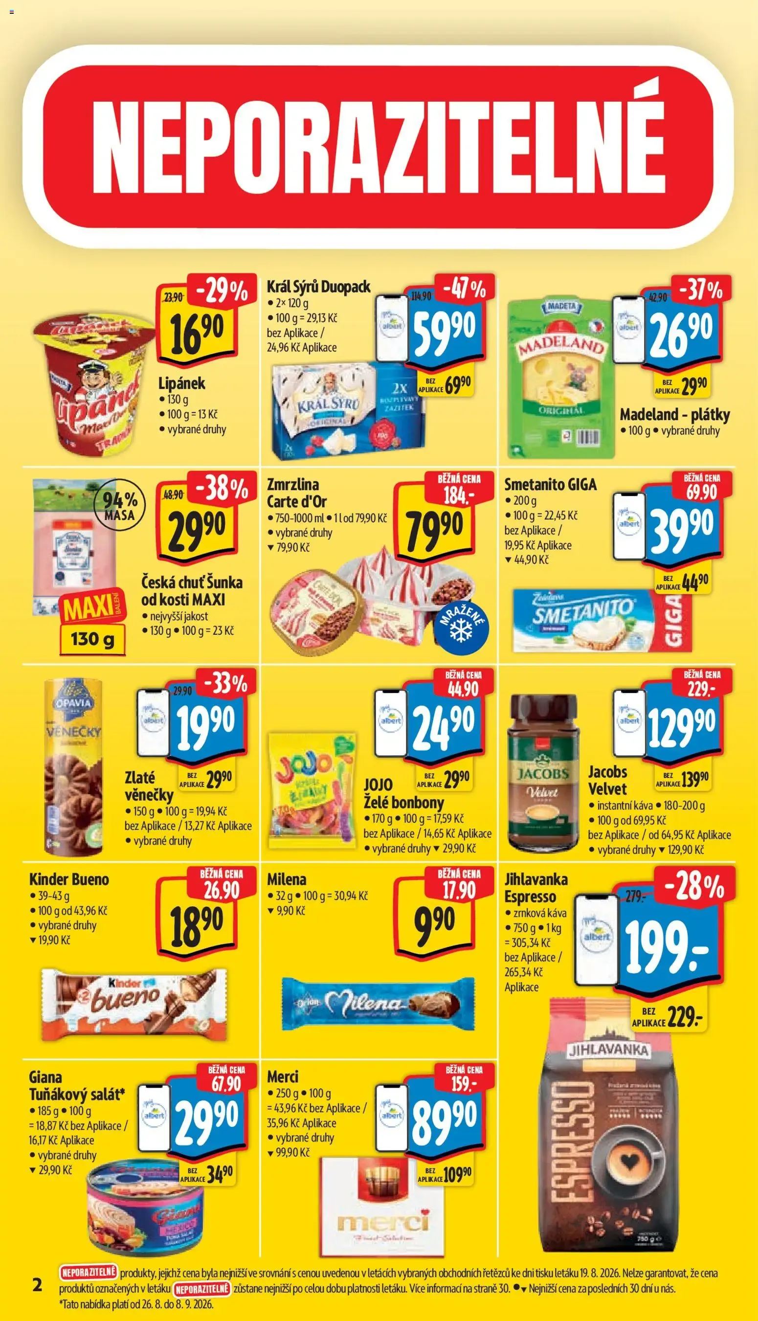 Albert leták - Hypermarket od 26.08.2026 - Akční leták - 26. srpna 8. září 2026 - Page 6