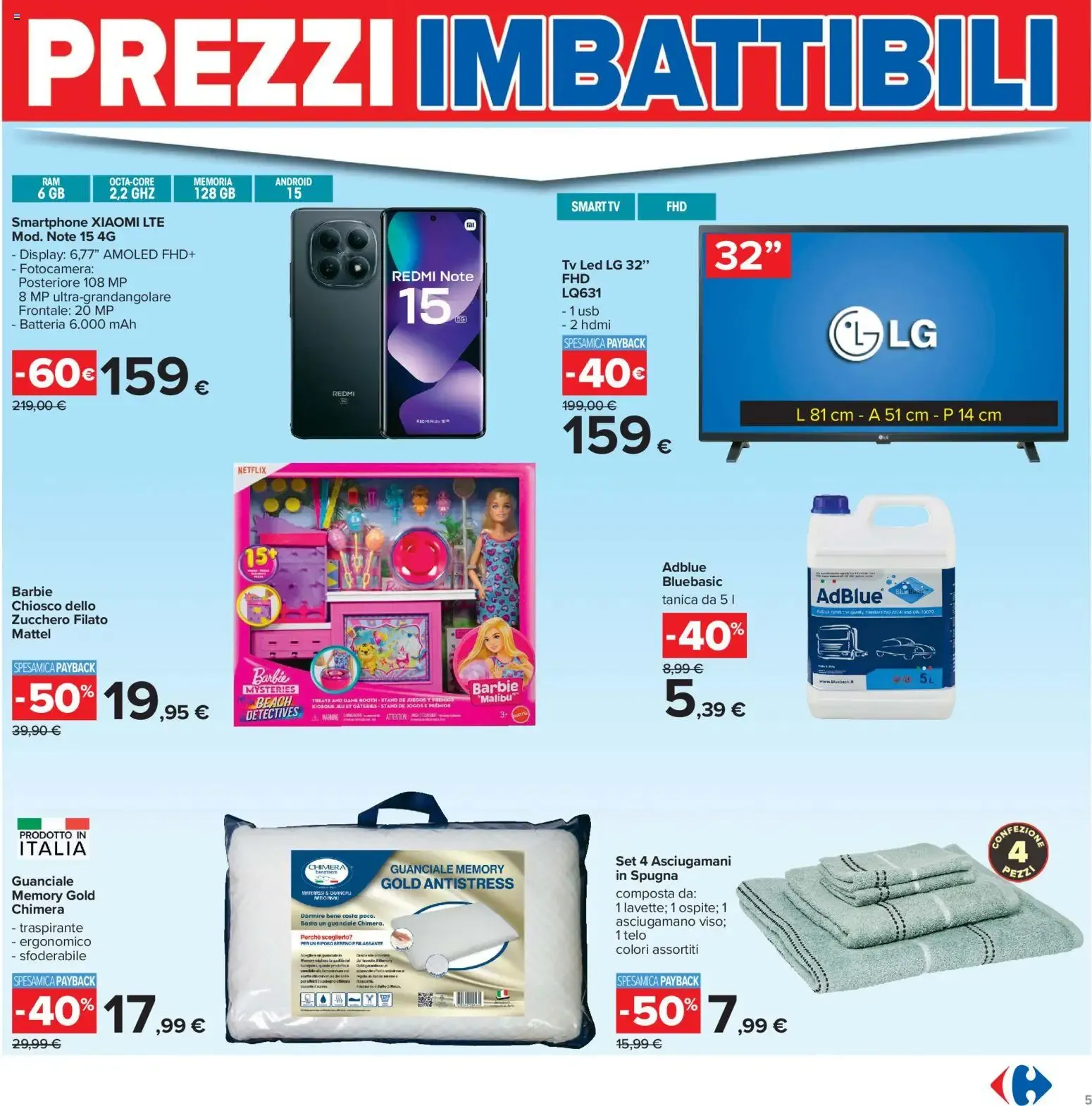 Carrefour Iper - Prezzi Imbattibili da 23 ottobre a 5 novembre di 2026 - Pagina del volantino 5