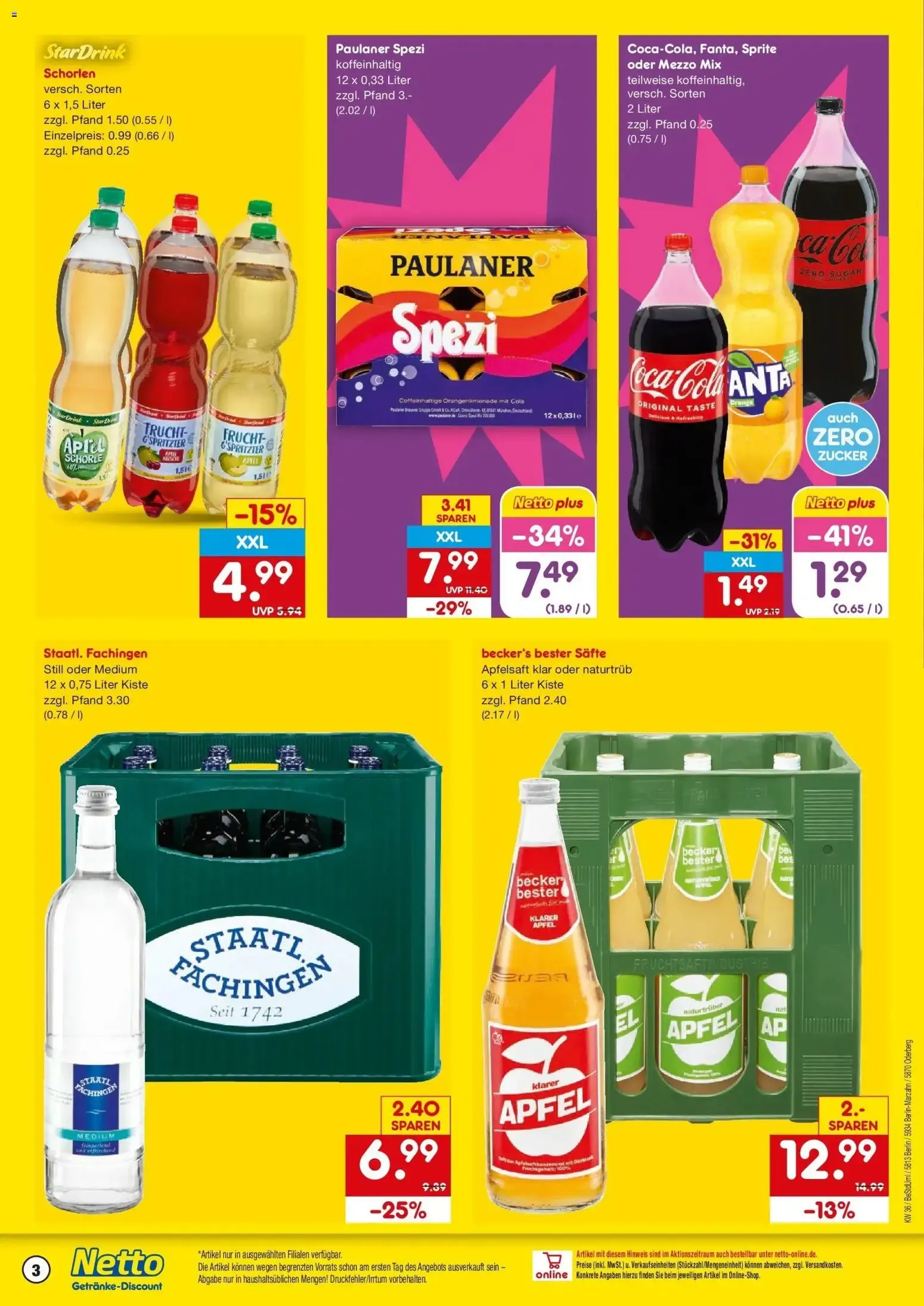 Netto Marken-Discount Prospekt Berlin (ab 31.08.2026) » Angebote von 31. August bis 5. September 2026 - Prospekt seite 3