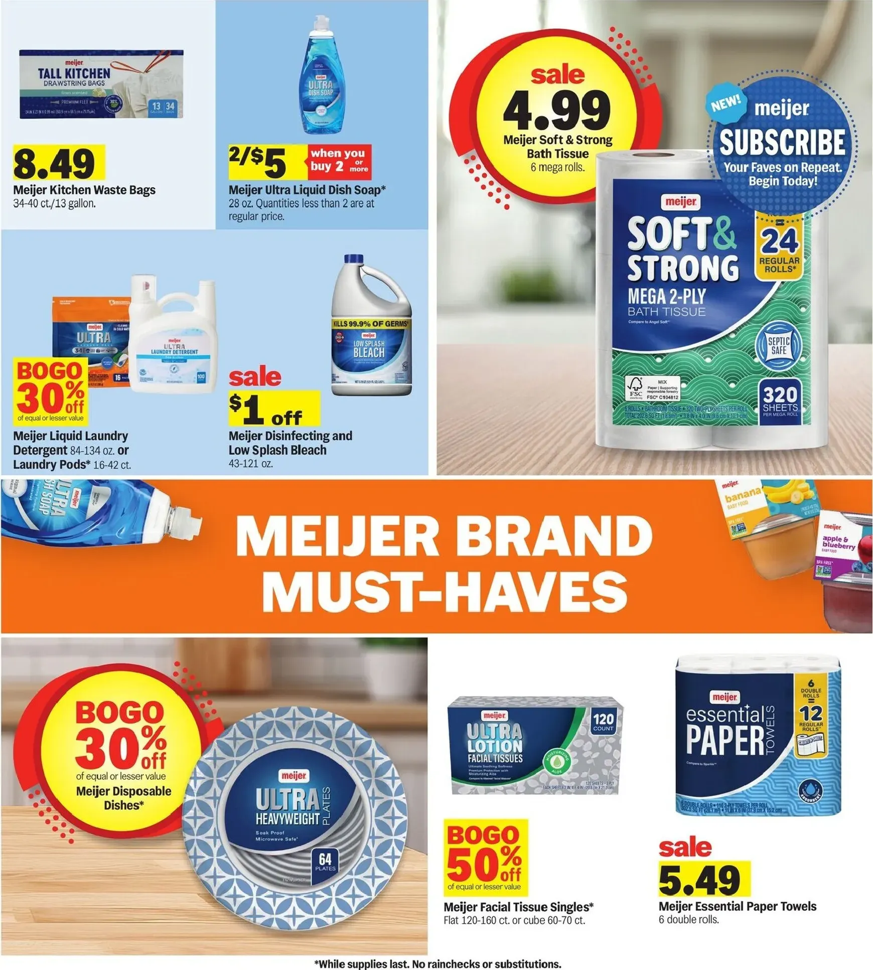 Weekly ad Meijer Good Life Quality Real Low Prices from September 9 to September 15 2026 - Page 15