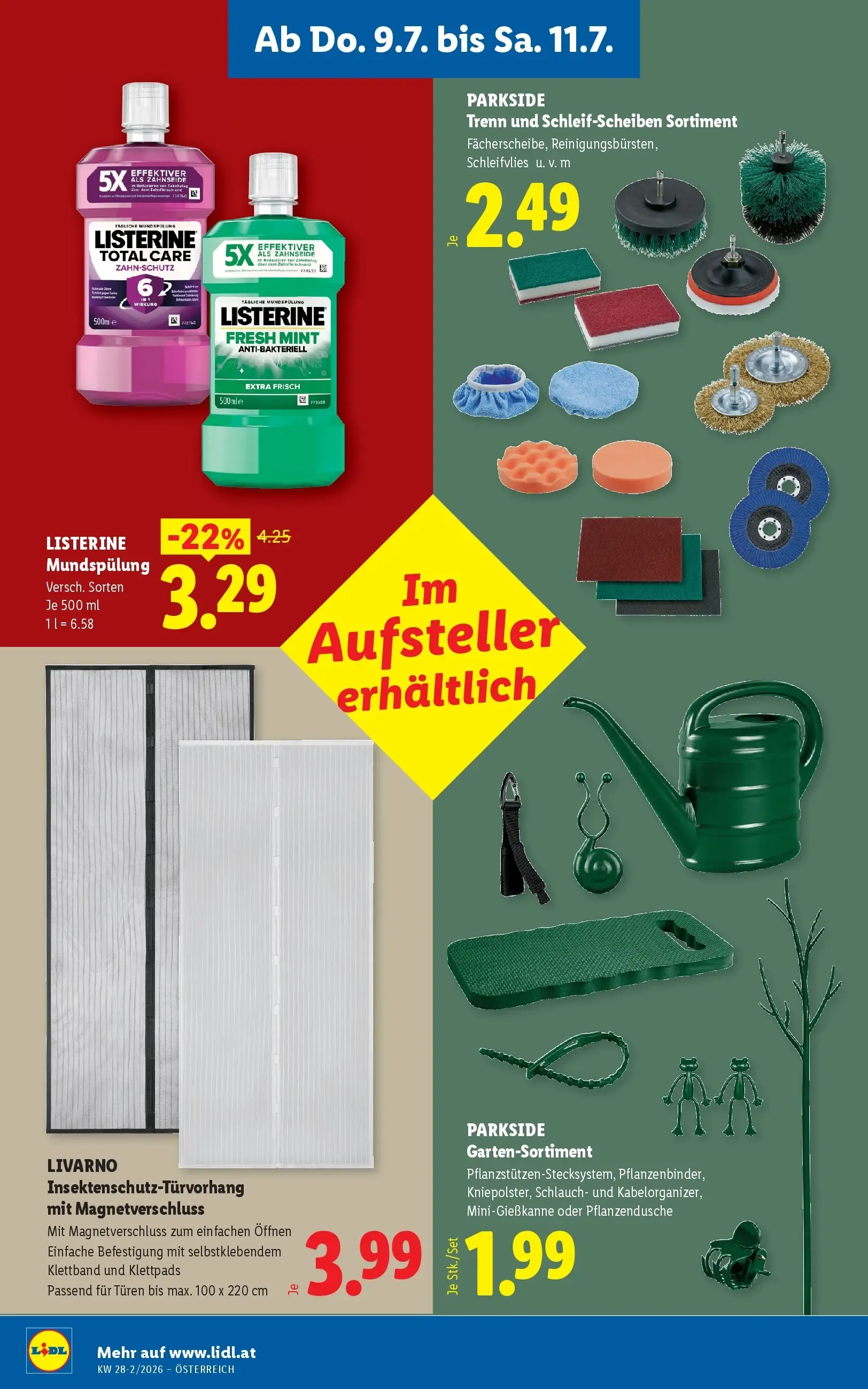 Lidl - Aktion ab 09.07. von 9. Juli bis 11. Juli 2026 - Flugblätt seite  20