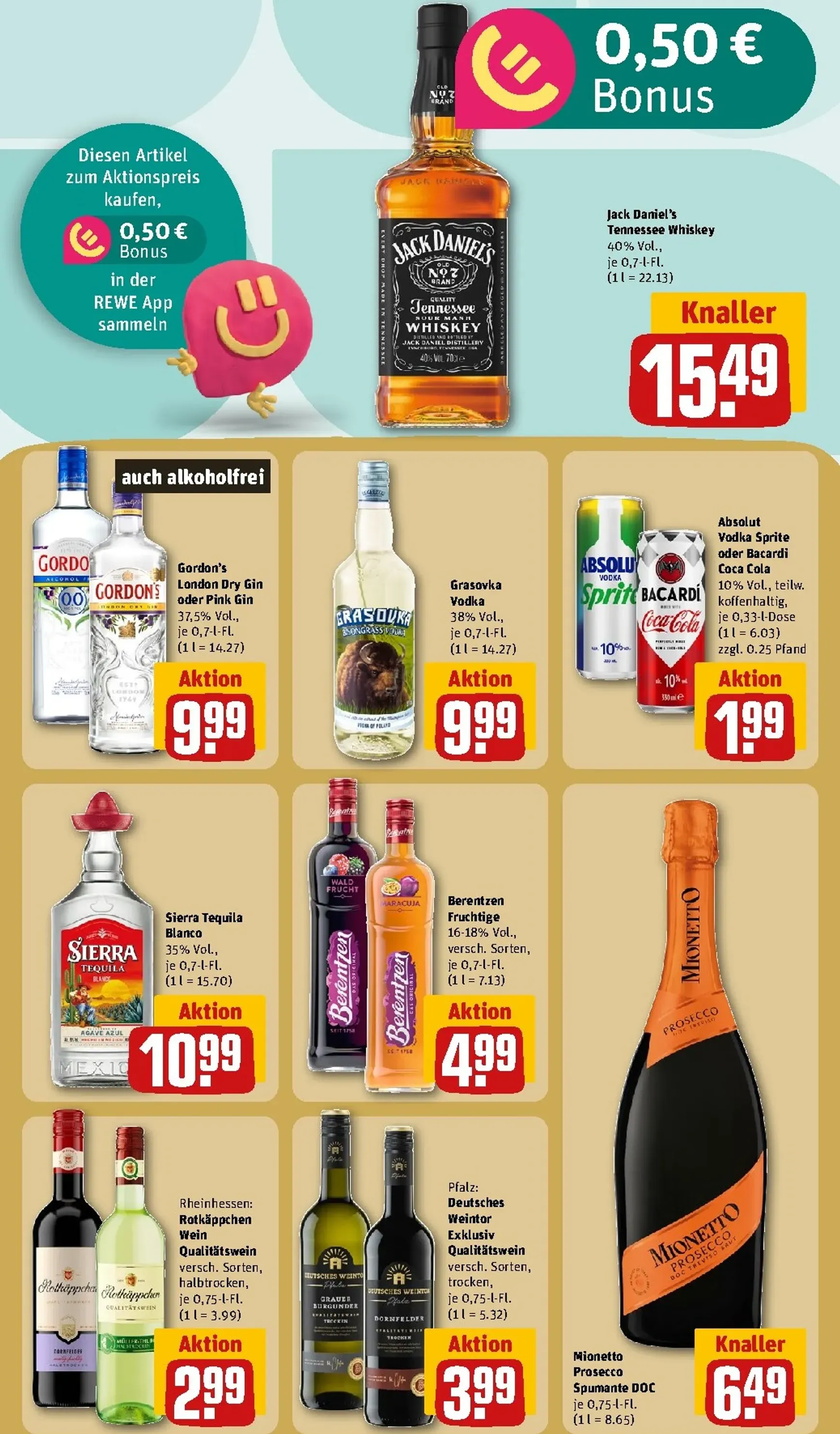 REWE Arina Fester - Jeder Tag Spartag! von 17. August bis 23. August 2026 - Prospekt seite 24