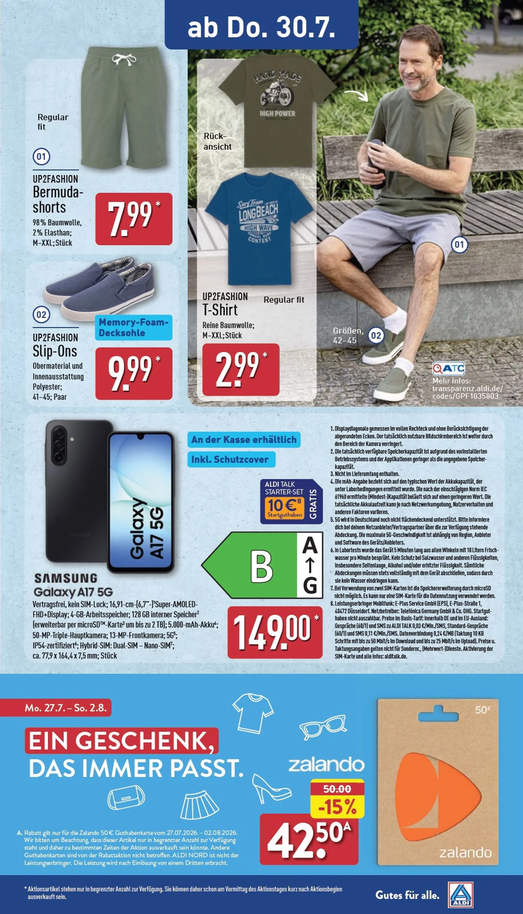 ALDI NORD - Ausblick Prospekt nächste Woche – von Montag 27.07.2026 bis Samstag 01.08.2026 von 27. Juli bis 1. August 2026 - Prospekt seite 11