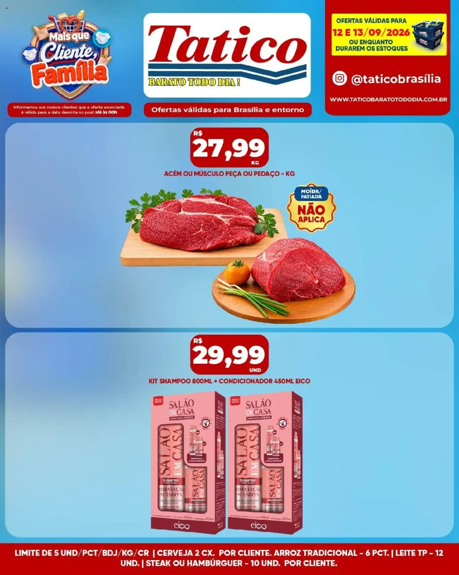 Encarte de Tatico ofertas Fim de Semana de 12/09/2026 | Promoções Online 12 de setembro até 13 de setembro 2026 - Pagina 12