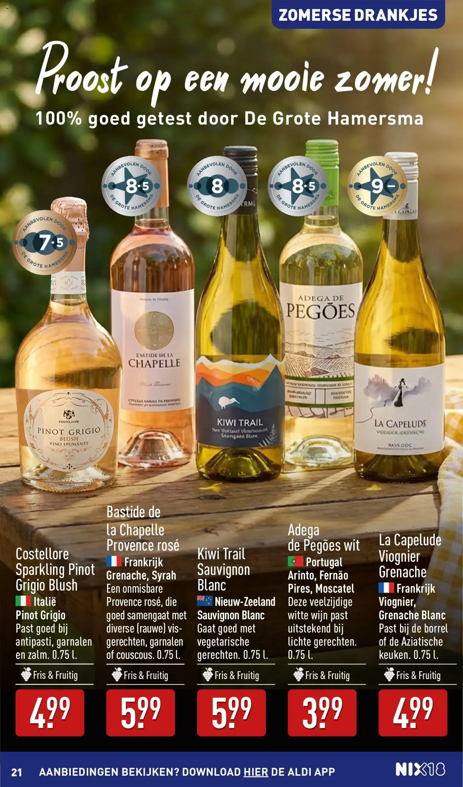 Aldi: Boordevol Zomerse Inspiratie voor de Borrel! van 6 juli tot 12 juli 2026 - Folder pagina 21