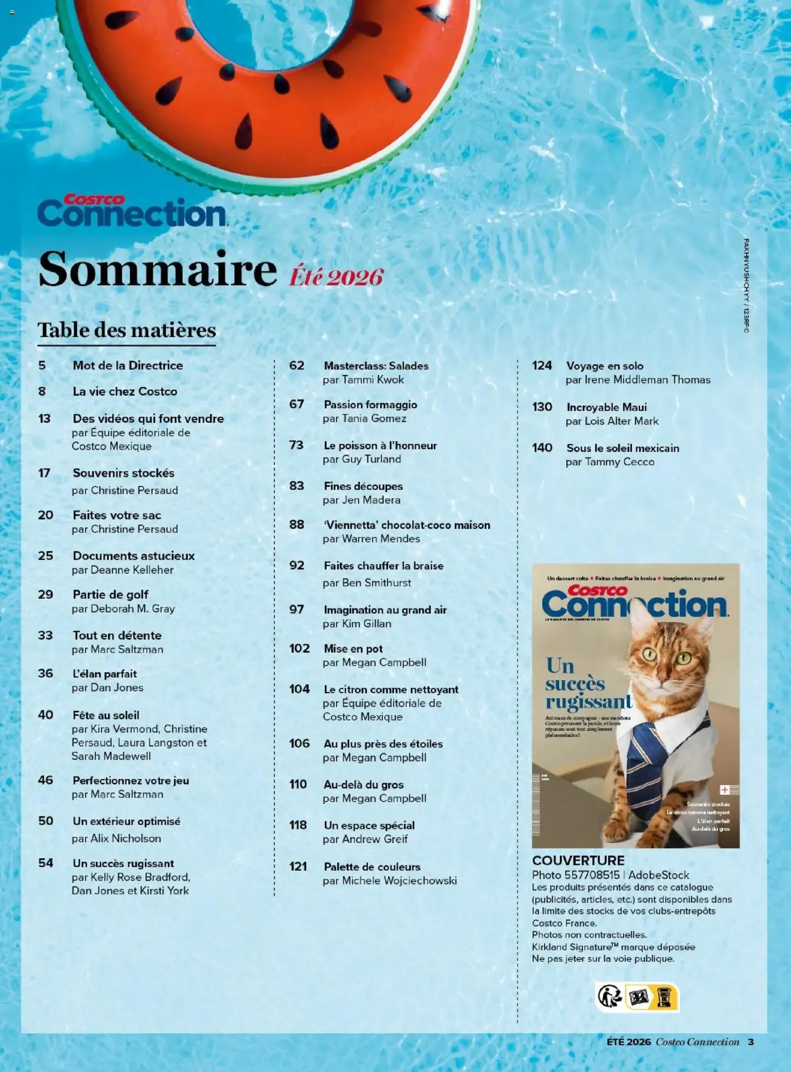 Costco Connection Été 2026 du 17 juin au 15 septembre 2026 - Catalogue page 3