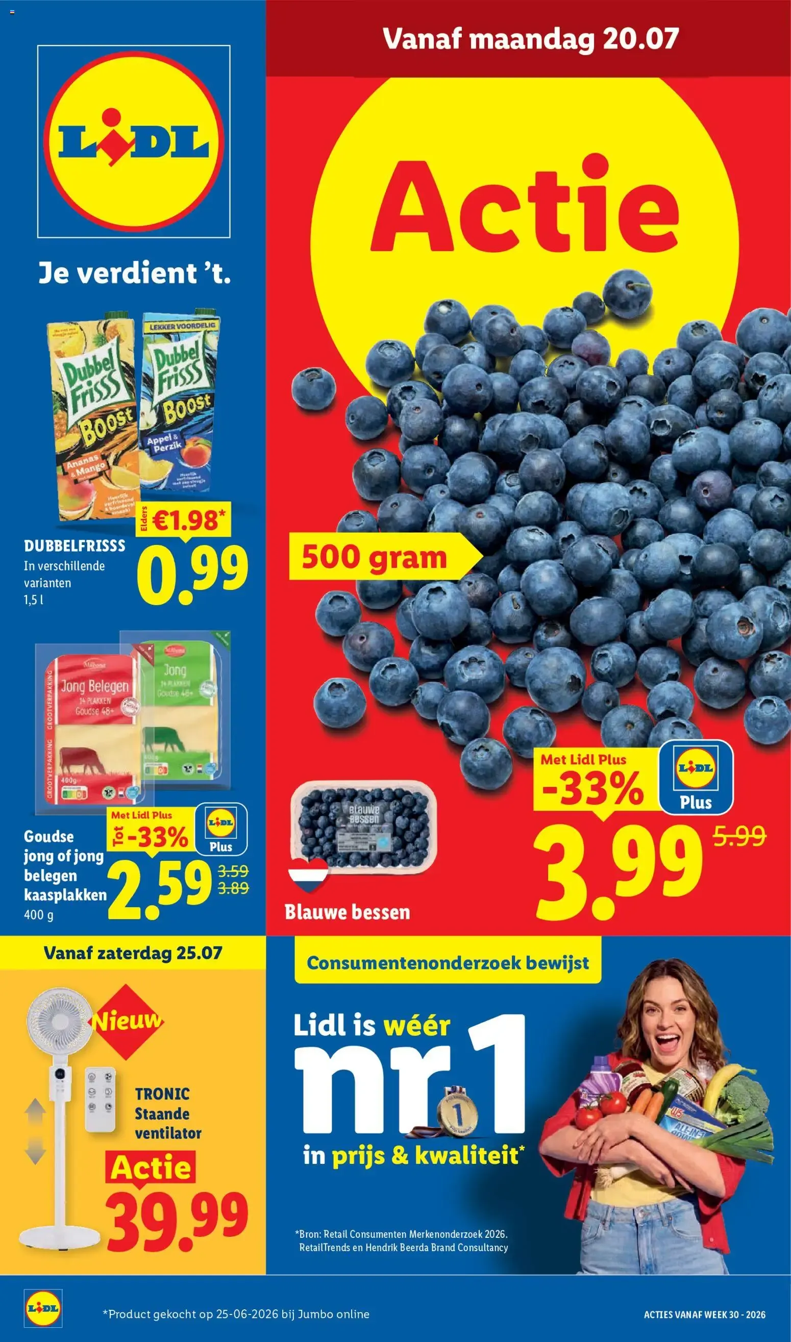 Lidl folder vanaf 20-07-2026 -- NIEUWE van 27 juli tot 26 juli 2026 - Folder pagina 1