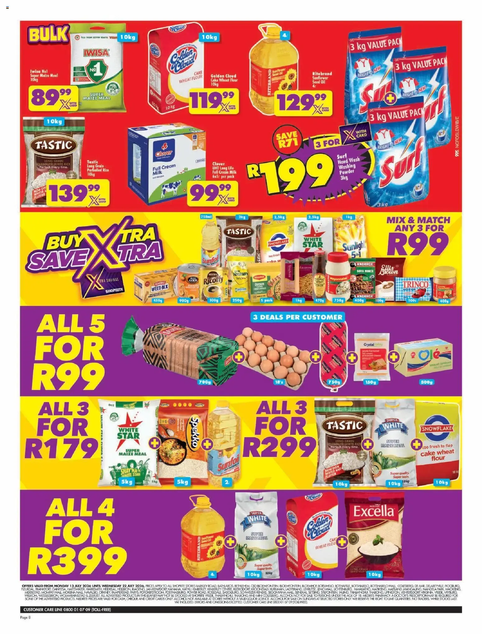 Shoprite - Northern Cape - Low Price Lowduuuma (13/07/2026 - 22/07/2026) → Online Catalogue from 13 July to 22 July 2026 - Catalogue Page 8