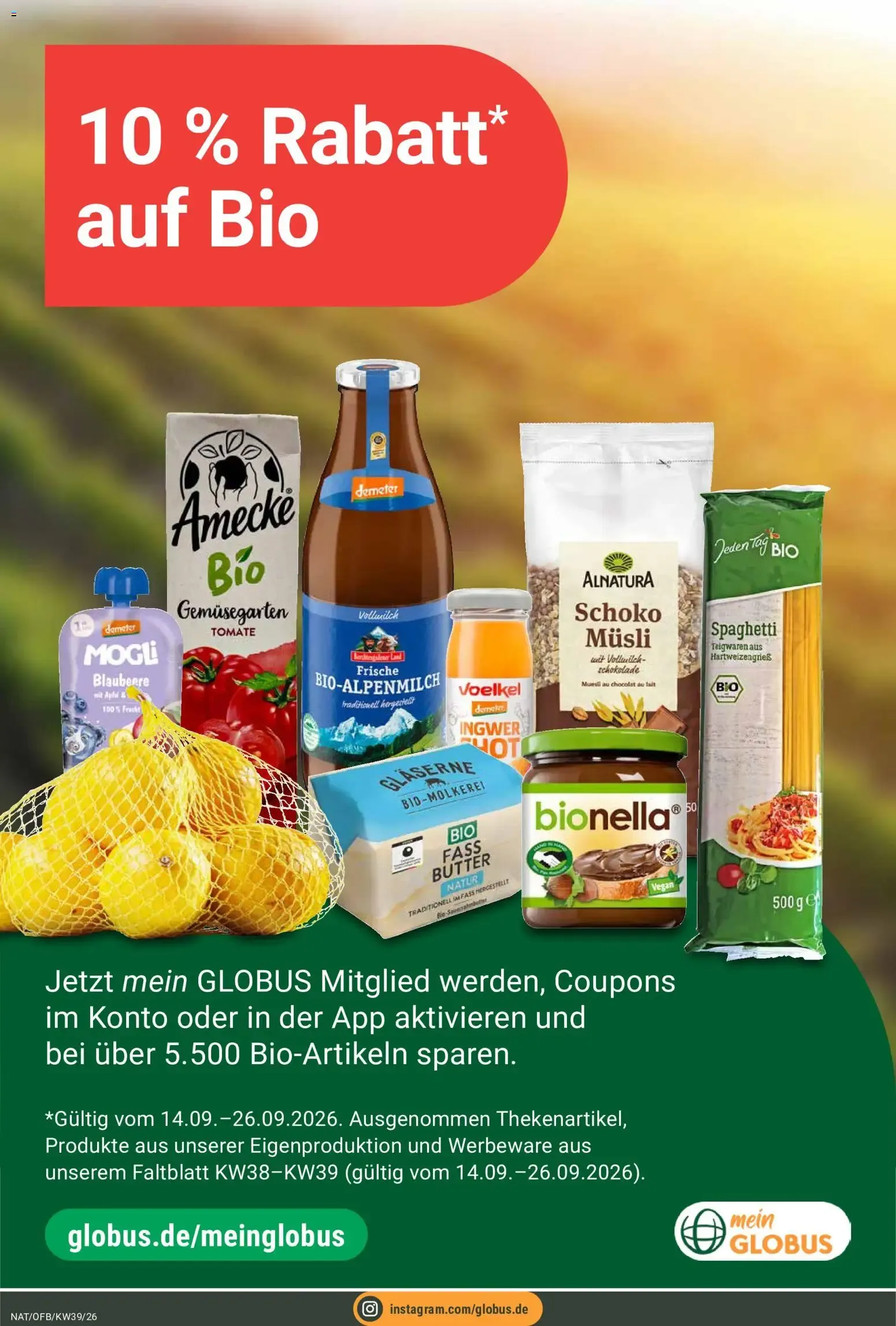 Globus Prospekt (ab 21.09.2026) » Angebote online von 21. September bis 26. September 2026 - Prospekt seite 15