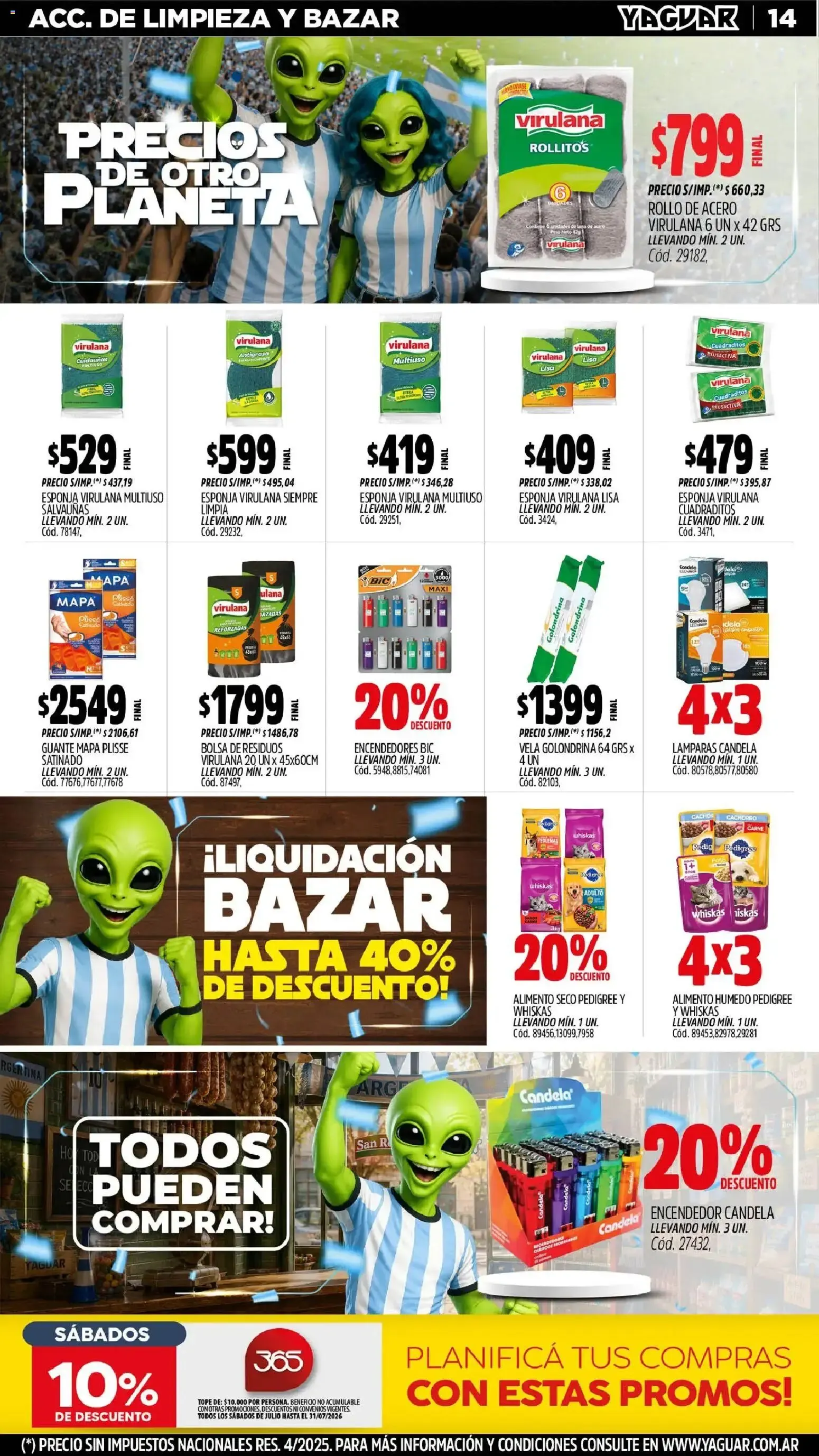 Ofertas de Yaguar - Oferta Semanal Santa Fé del 29/06/2026 - 04/07/2026 29 de junio al 5 de julio 2026 - Página 15 del catálogo