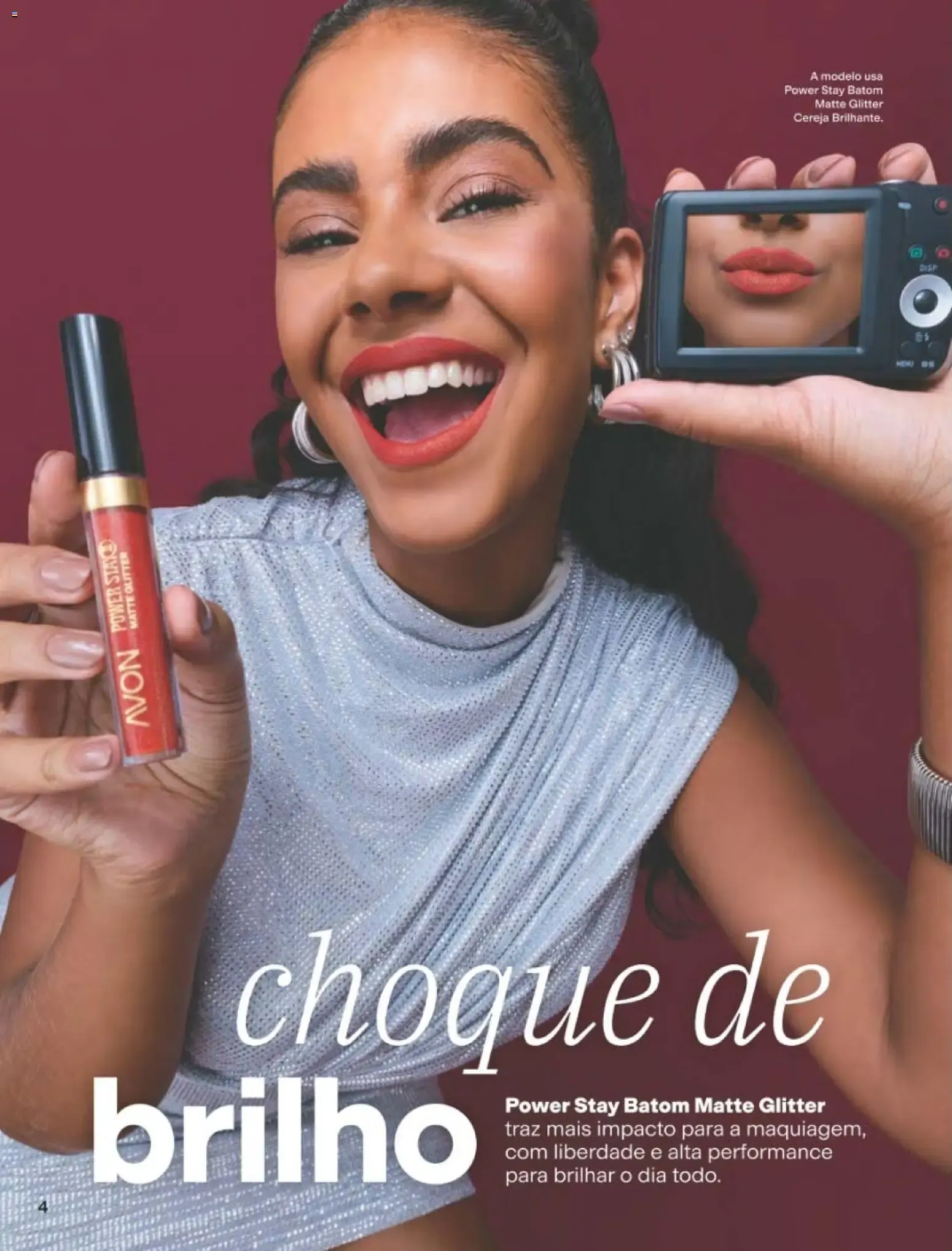 Encarte de Avon | Campanha Ciclo 12/2026 | Mês do Batom com Power Stay Matte Glitter 19 de julho até 9 de agosto 2026 - Pagina 4