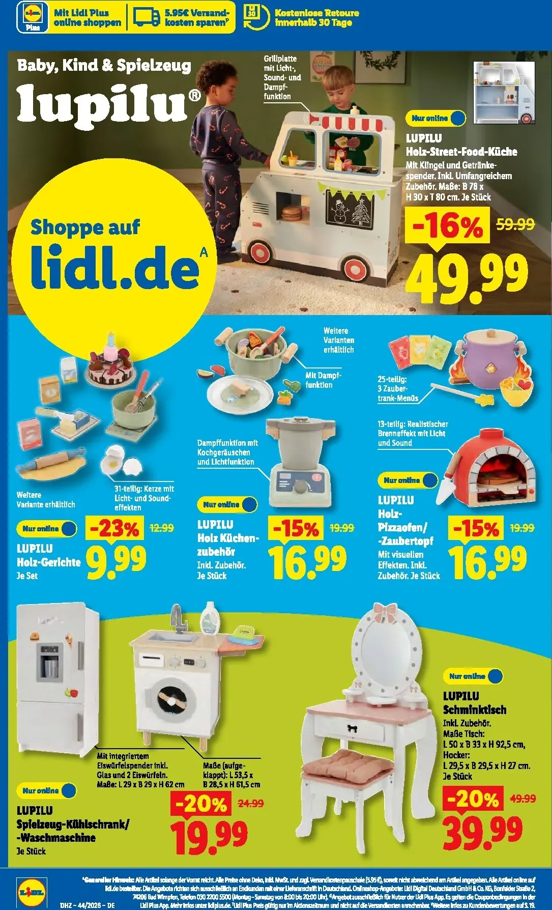 Lidl Prospekt nächste Woche – von Montag 26.10.2026 bis Samstag 31.10.2026 von 26. Oktober bis 31. Oktober 2026 - Prospekt seite 43