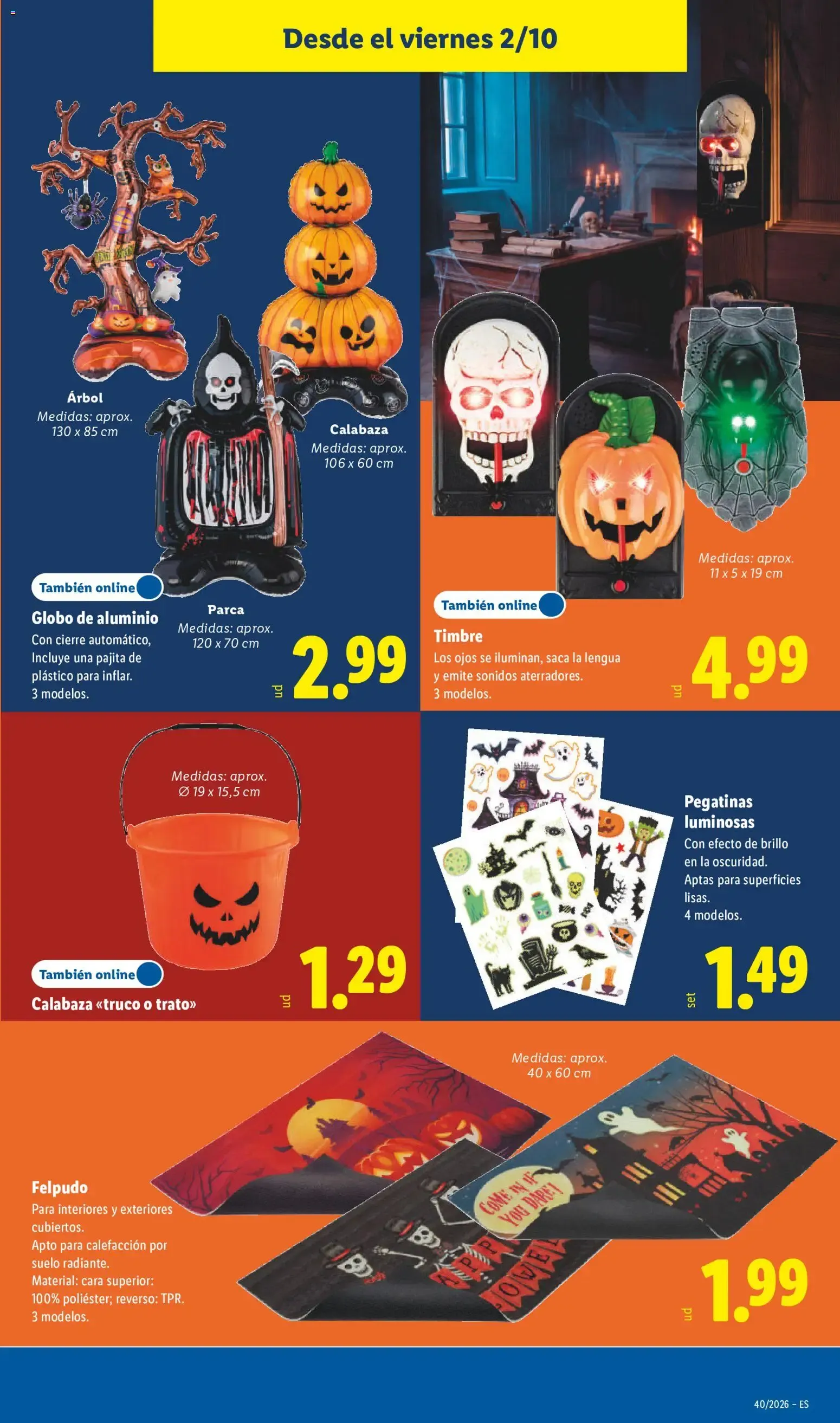 Catálogo de Lidl folleto Halloween del 02/10/2026 | Ofertas 2 de octubre al 25 de octubre 2026 - Página 23