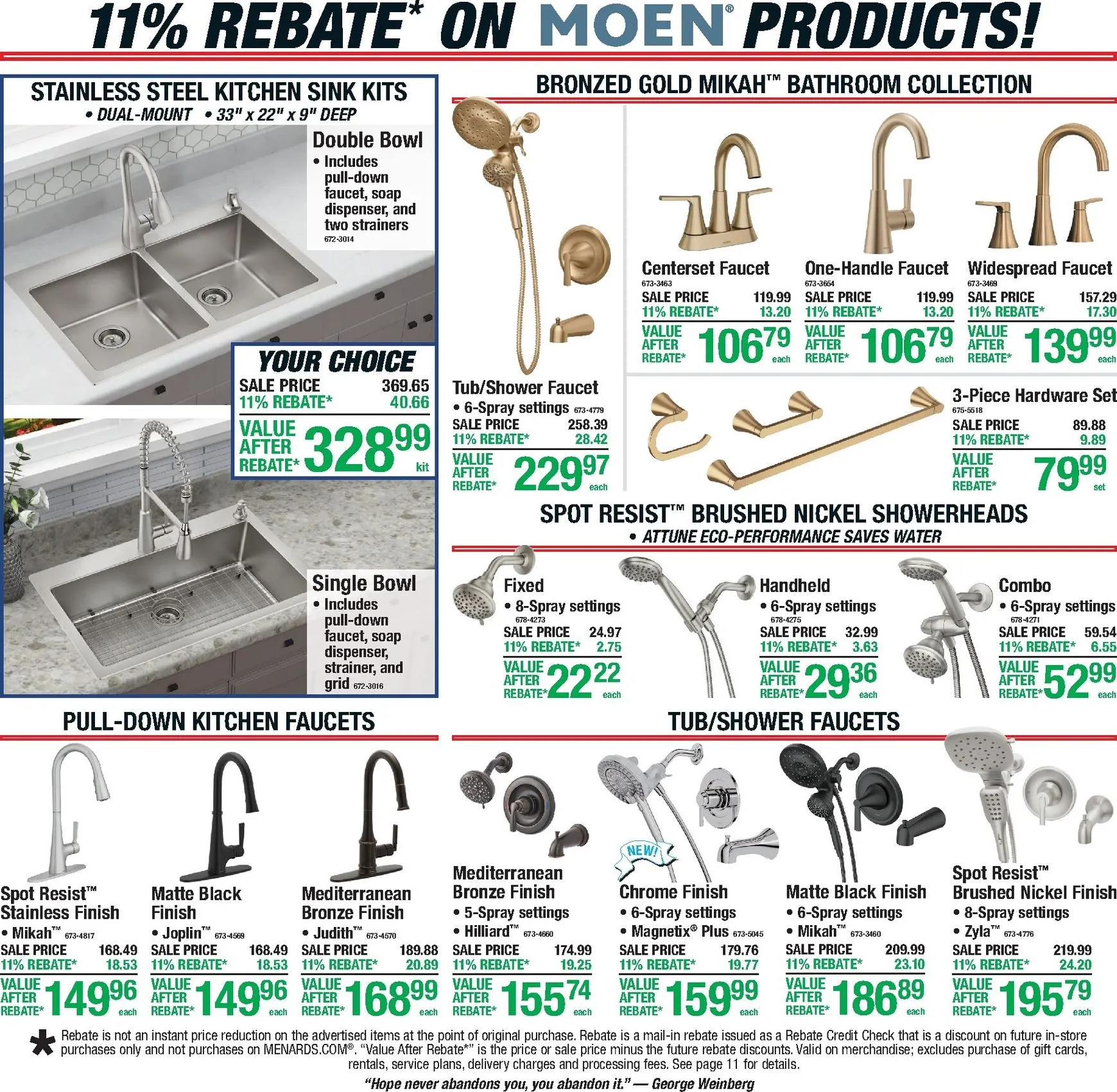 Weekly promotion Menards Labor Day Sale - 11% Rebate spanning from August 27 to September 7 2026 - Page 13 for Catalogue 365