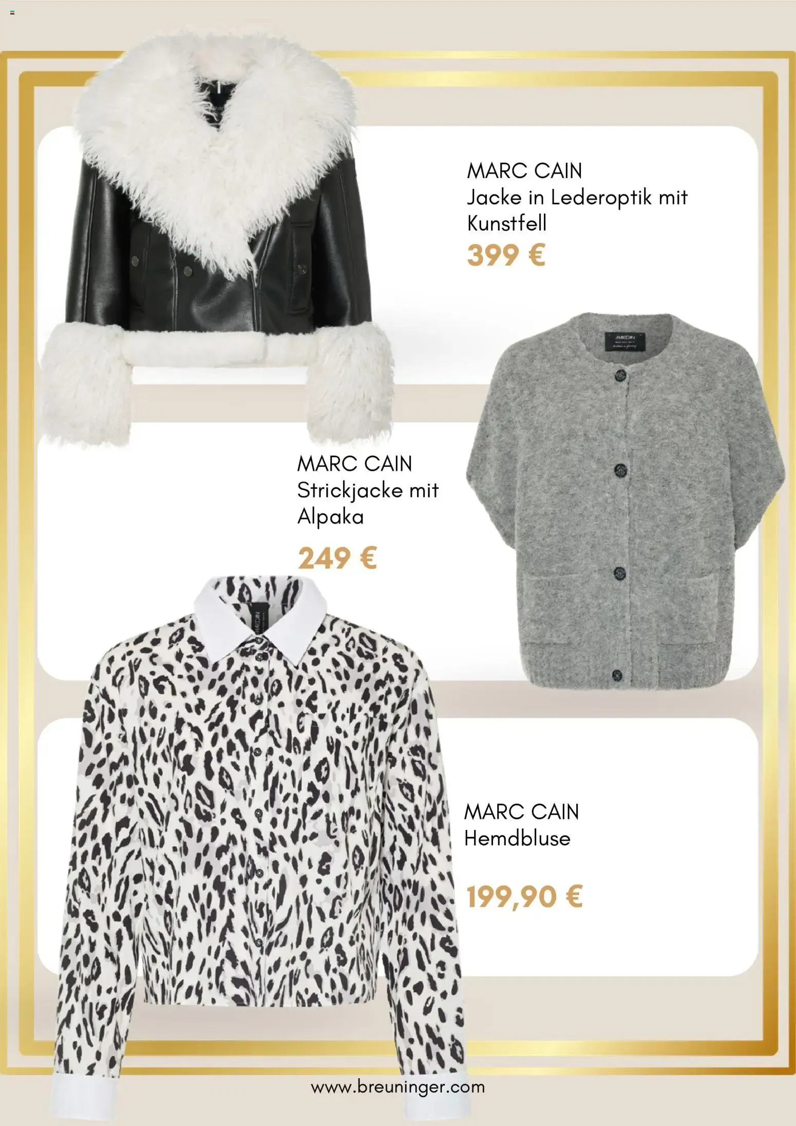 Unsere Highlights von MARC CAIN von 8. September bis 6. Oktober 2026 - Prospekt seite 2