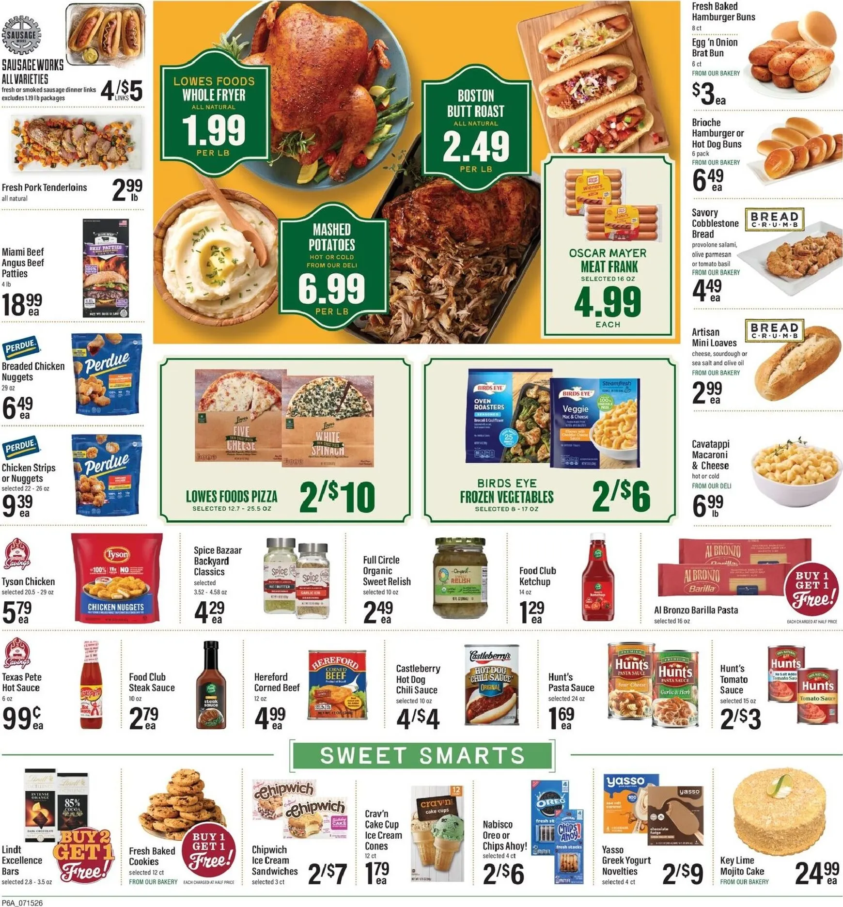 Weekly ad Current Lowes Foods leaflet valid from Wednesday 07/15/2026 to Tuesday 07/21/2026 from July 15 to July 21 2026 - Page 10