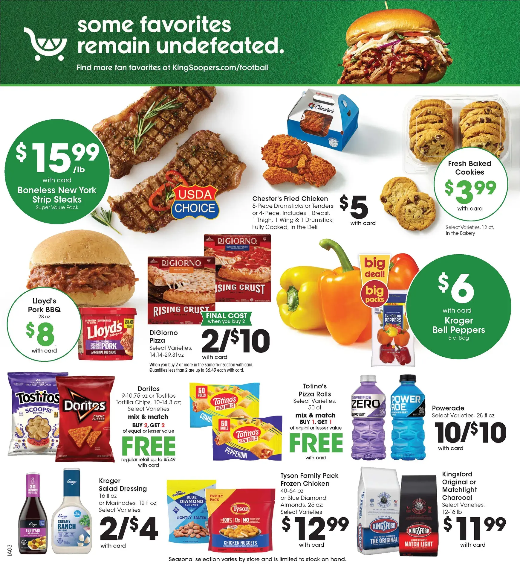 Weekly ad Current King Soopers leaflet valid from Wednesday 10/28/2026 to Tuesday 11/03/2026 from October 28 to November 3 2026 - Page 13