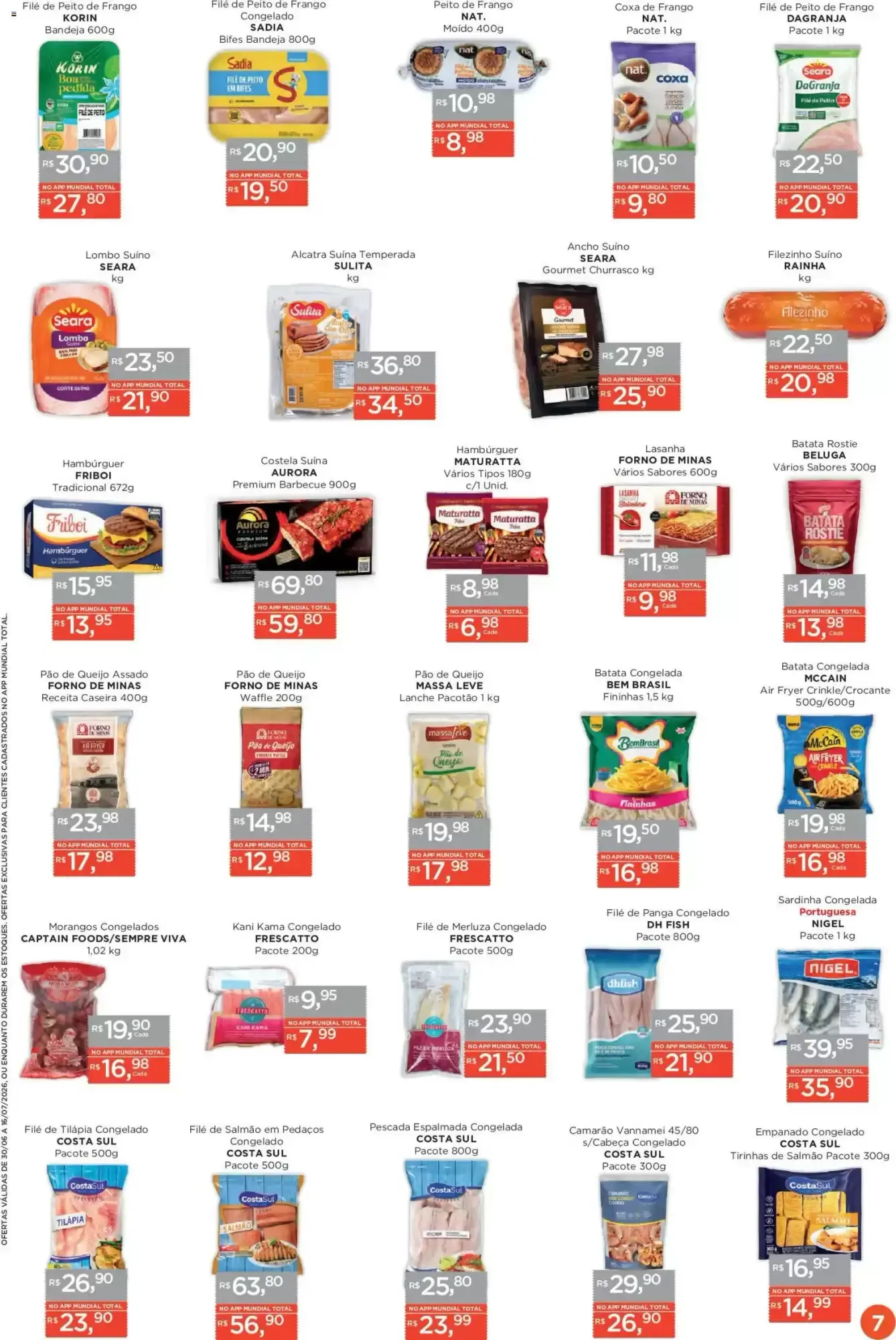 Encarte de Mundial Total - App e Ofertas 30 de junho até 16 de julho 2026 - Pagina 7