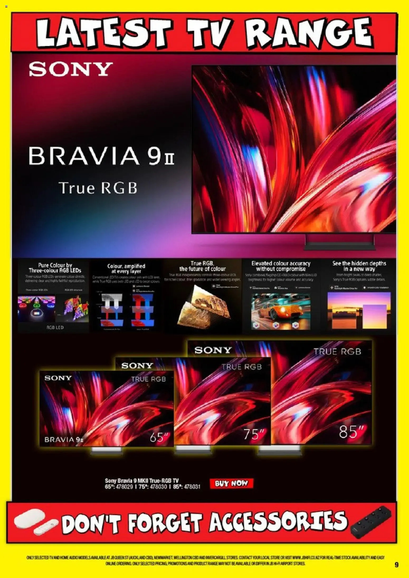 JB Hi-Fi Latest TV Range from 3 August to 31 October 2026 - Catalogue Page 9