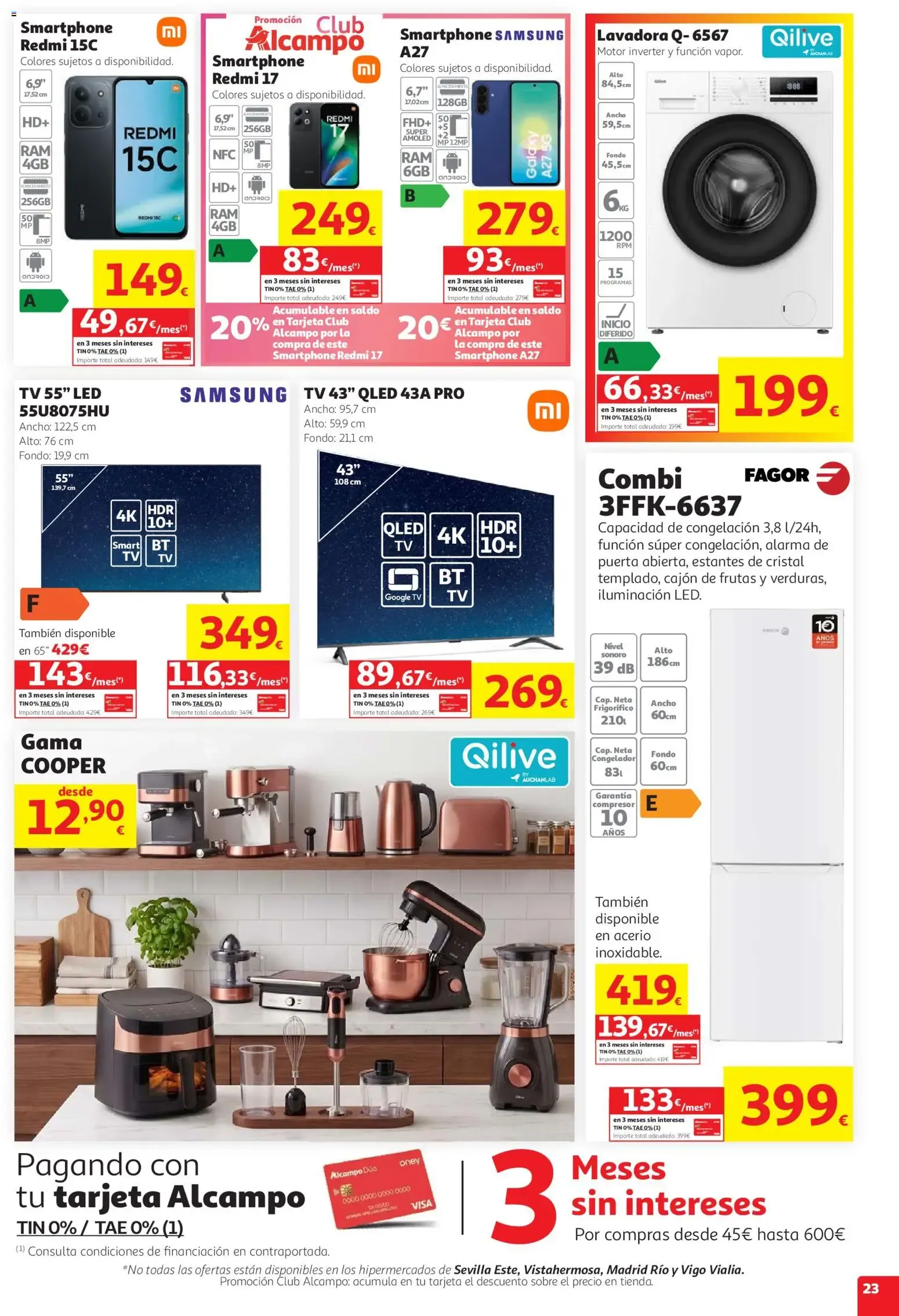 Catálogo de Alcampo: Ofertas desde 1€ y 2x1 en Renova 10 de septiembre al 23 de septiembre 2026 - Página 23