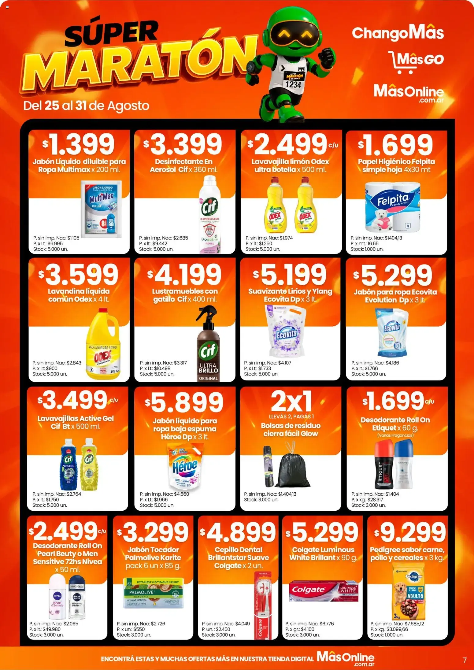 Ofertas de Changomas ofertas || del 25/08/2026 - 31/08/2026 || Catálogo 25 de agosto al 31 de agosto 2026 - Página 7 del catálogo