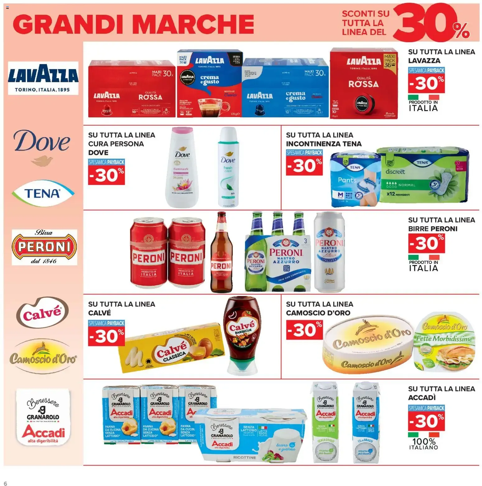 Nuovo Carrefour volantino Market Grandi Marche dal 15/09/2026 > offerte anteprima 🛍️ da 15 settembre a 28 settembre di 2026 - Pagina del volantino 6