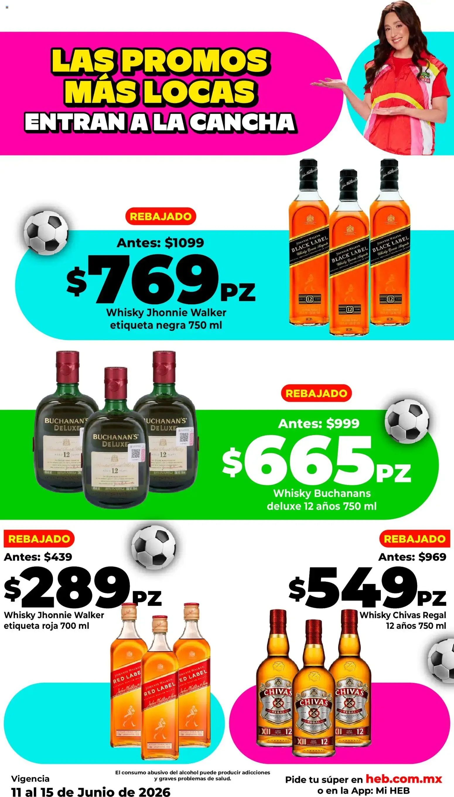 Catálogo de H-E-B folleto Verano loco (11/06/2026 - 15/06/2026) - catálogo en línea 11 de junio al 15 de junio 2026 - Pagina 2