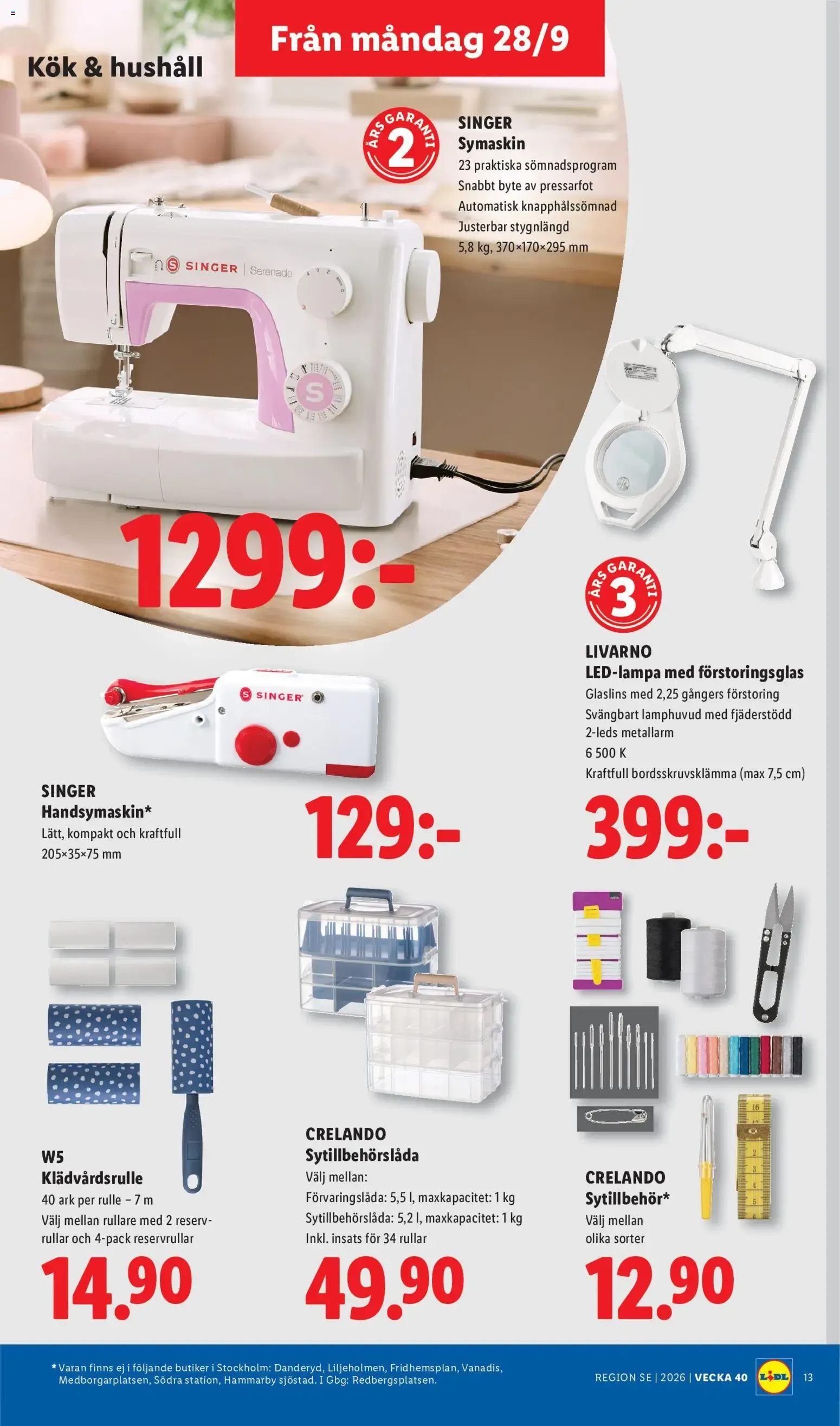 Lidl erbjudanden från 28/09/2026 - 04/10/2026 > Reklamblad nuvarande rabatter från 28 september till 4 oktober 2026 - Reklamblad sidor 15