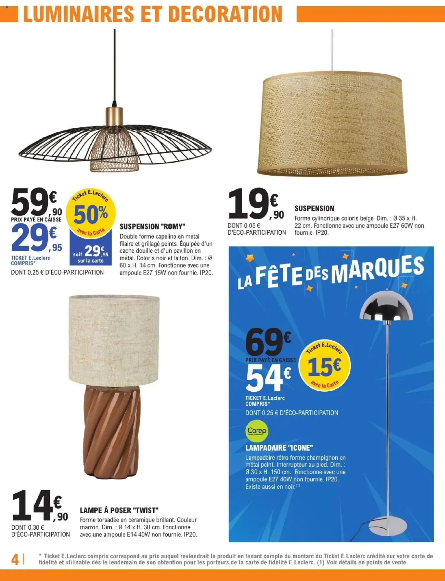 LA FÊTE DES MARQUES du 27 octobre au 14 novembre 2026 - Catalogue page 4
