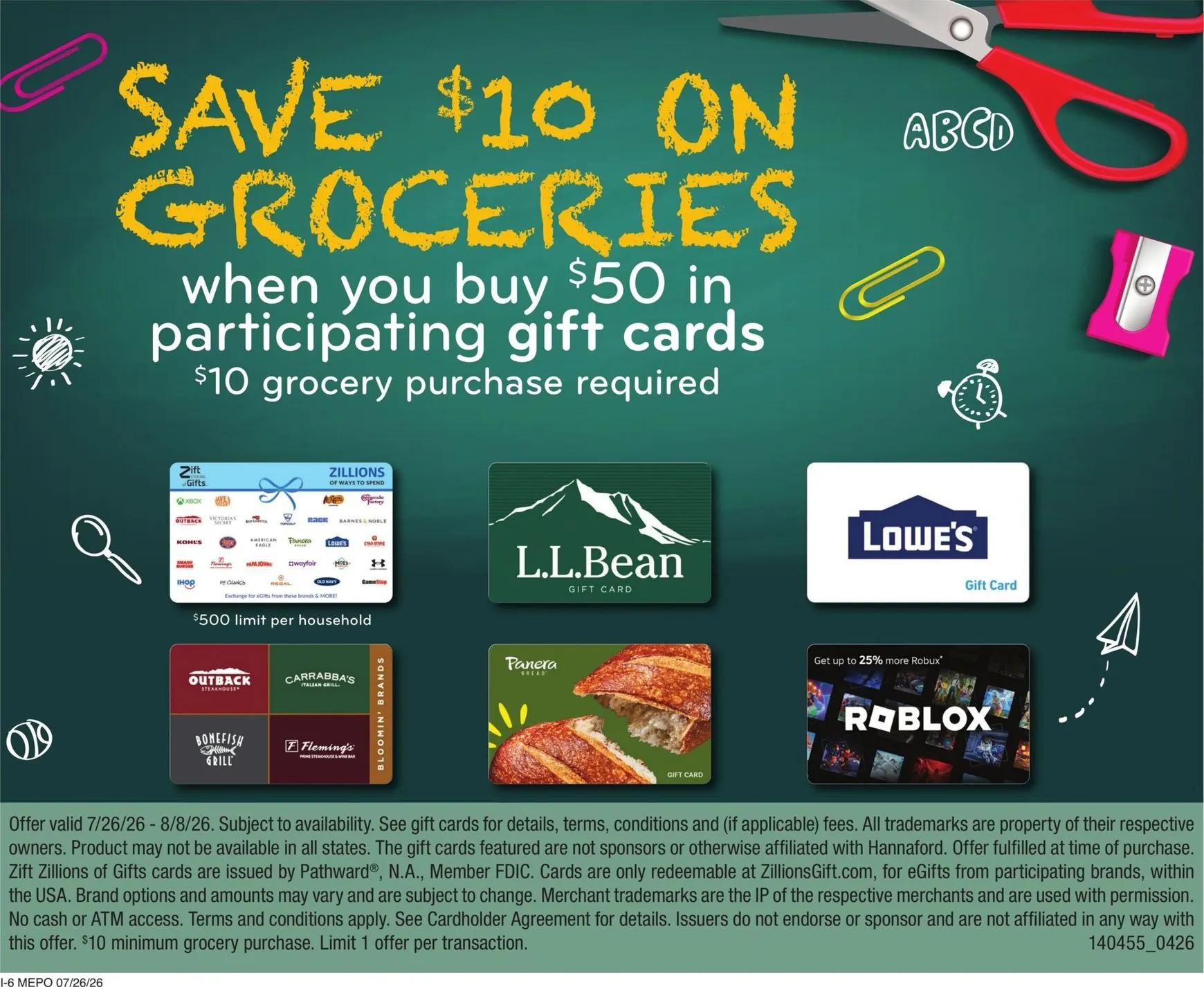 Weekly ad Hannaford: Celebrate Savings, All Week Long from July 26 to August 1 2026 - Page 14