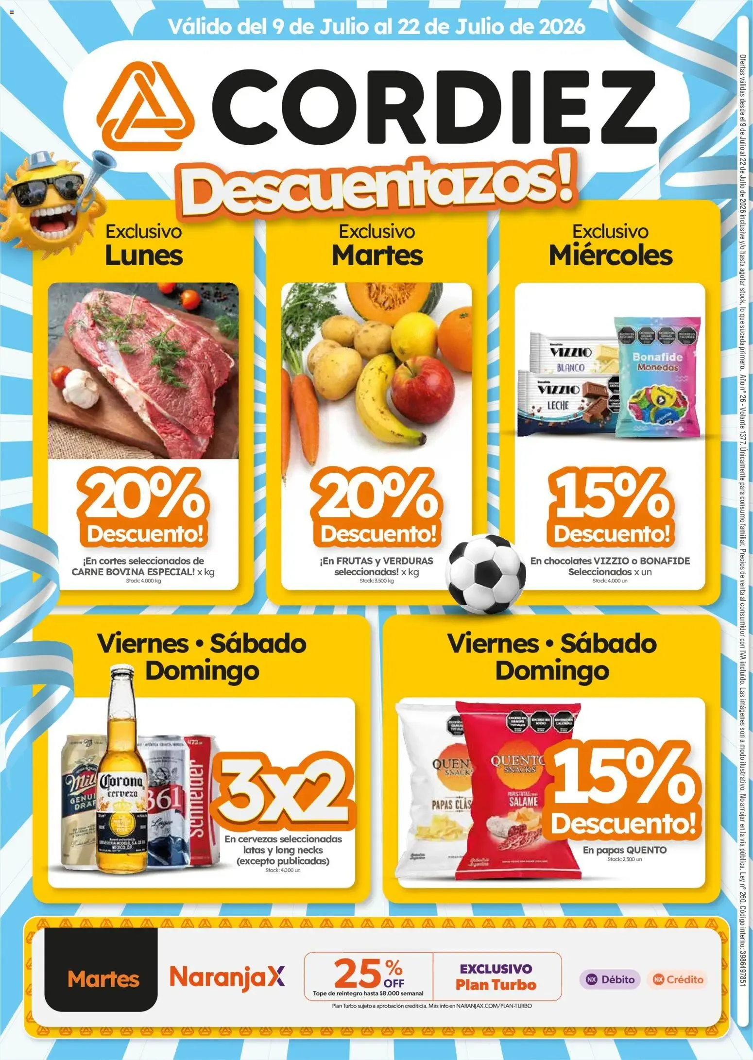 Ofertas de Cordiez ofertas || del 09/07/2026 - 22/07/2026 || Catálogo 9 de julio al 22 de julio 2026 - Página 8 del catálogo