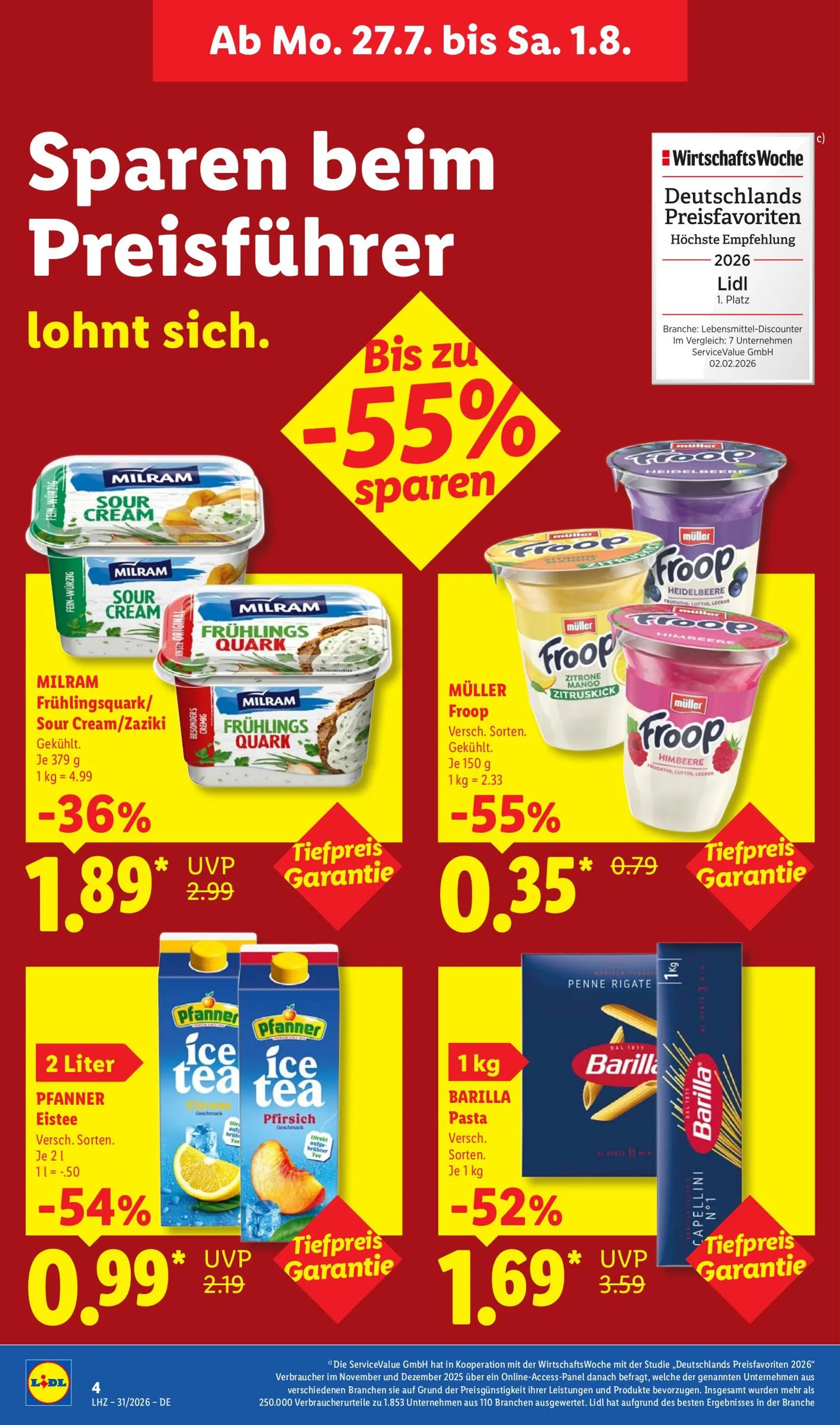 Lidl Prospekt nächste Woche – von Montag 27.07.2026 bis Samstag 01.08.2026 von 27. Juli bis 1. August 2026 - Prospekt seite 15